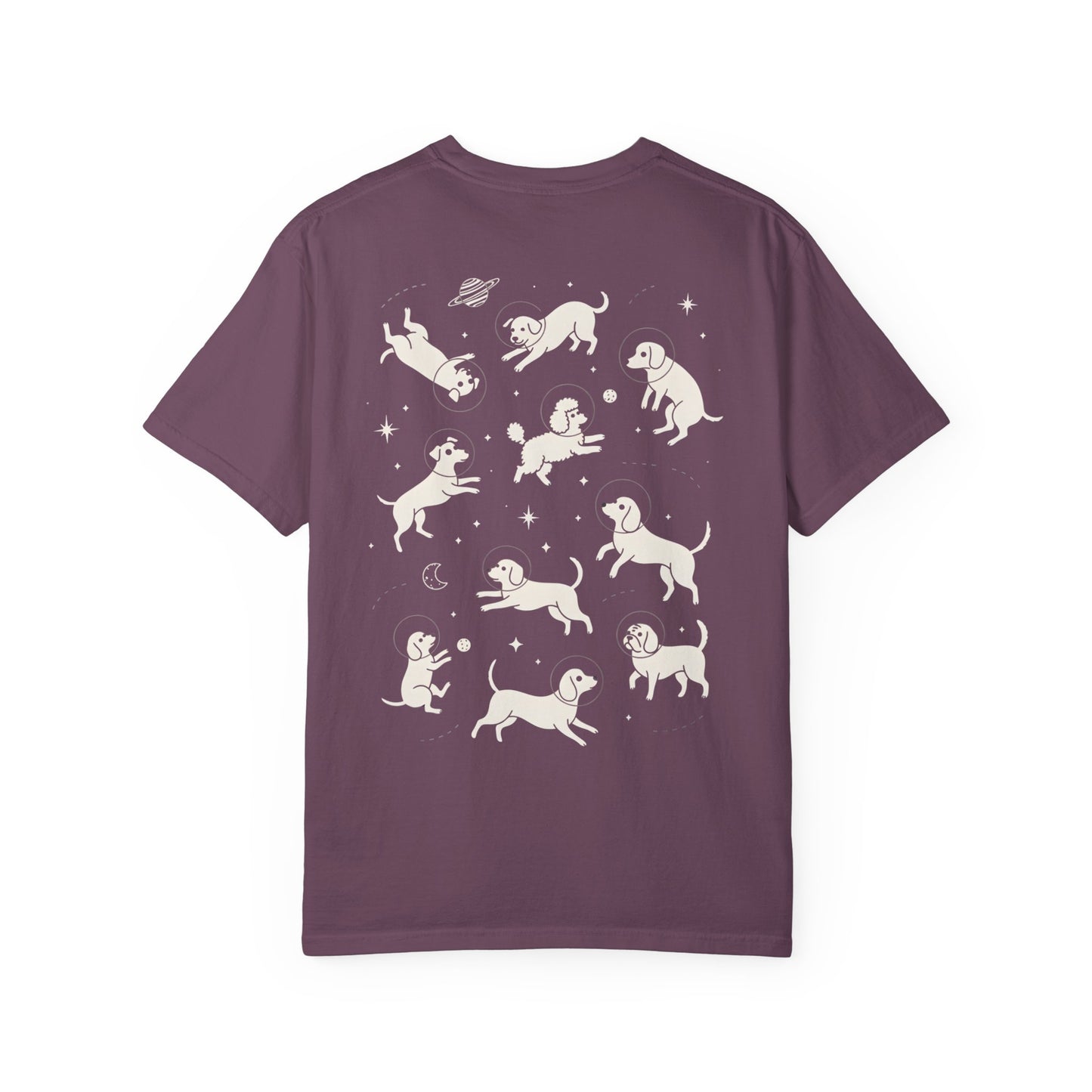 Space Dogs T-Shirt – Cute Astronaut Dog Graphic Tee for Dog Lovers - 14680