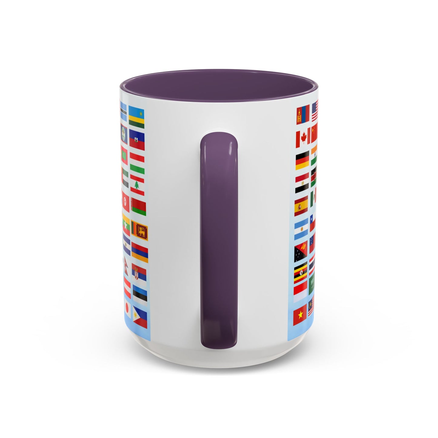 Kids, Happy Birthday, World Flag Fan, Details Customizable - Accent Coffee Mug (11, 15oz) - 11232