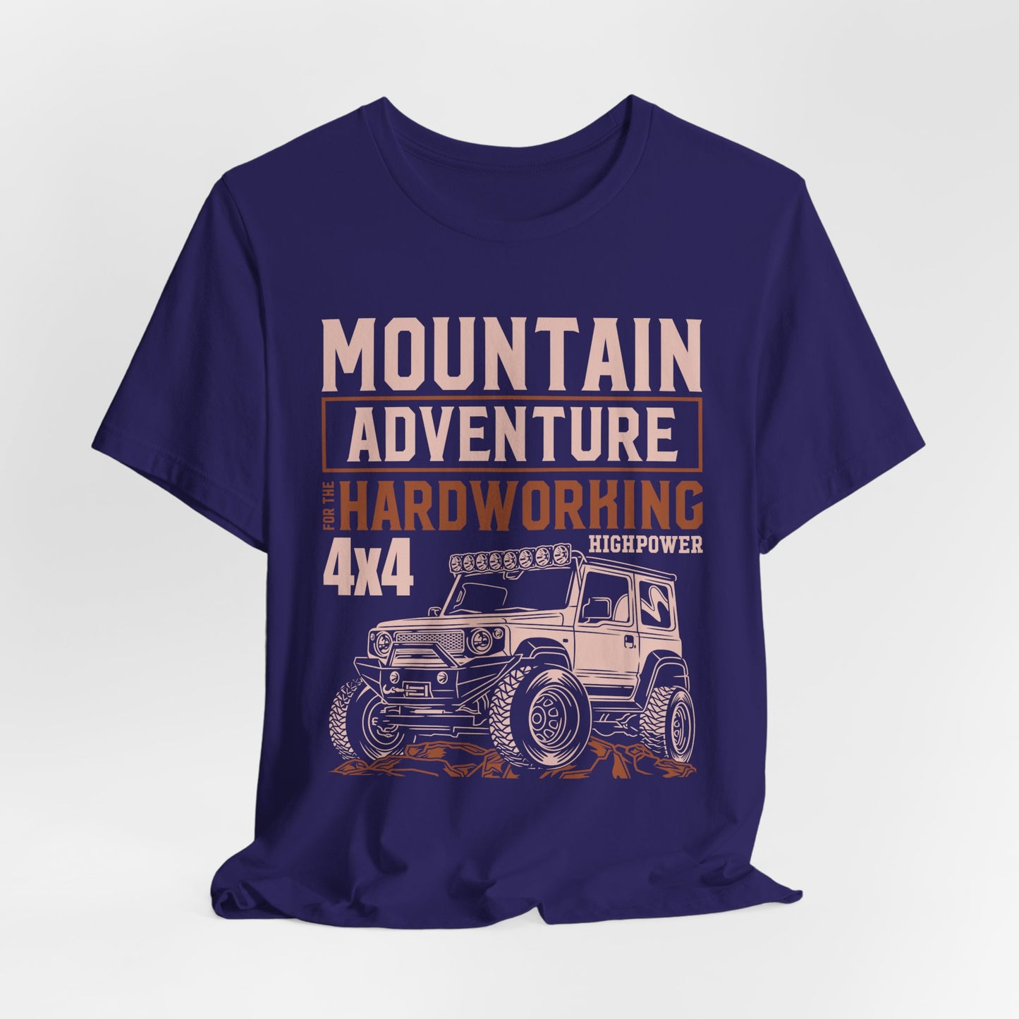 Mountain Adventure, Hardware 4x4 - Unisex Jersey Short Sleeve Tee - 12952