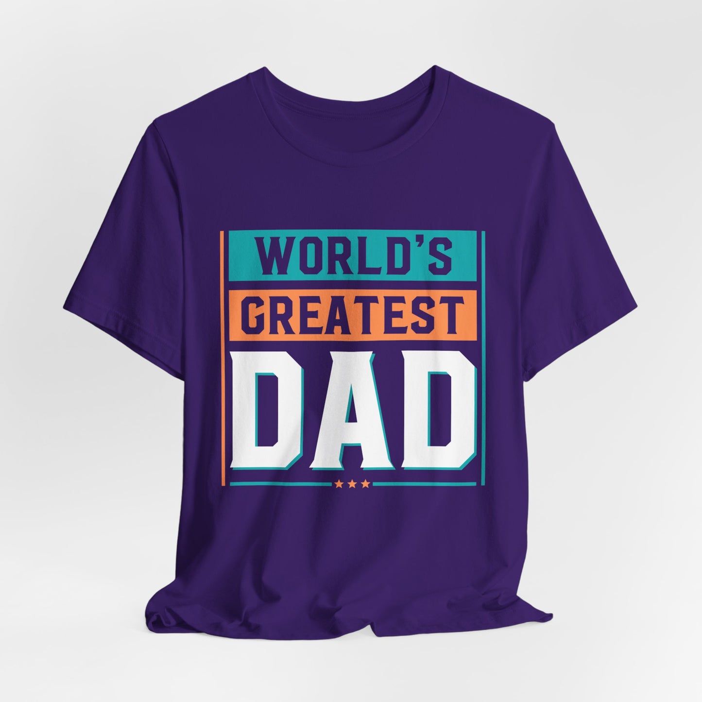 World's Greatest Dad - Unisex Jersey Short Sleeve Tee