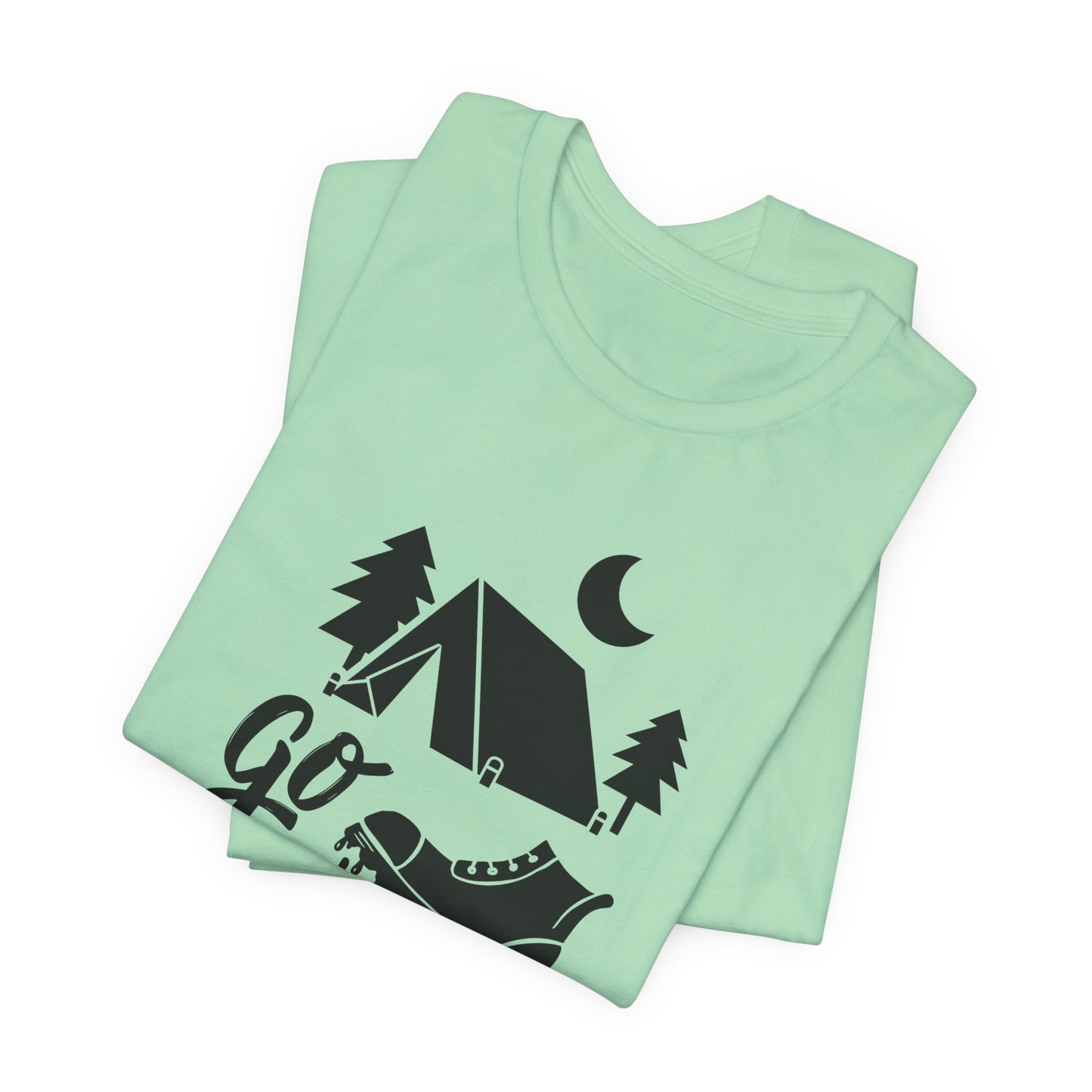 Go Camping - Unisex Jersey Short Sleeve Tee - 10750