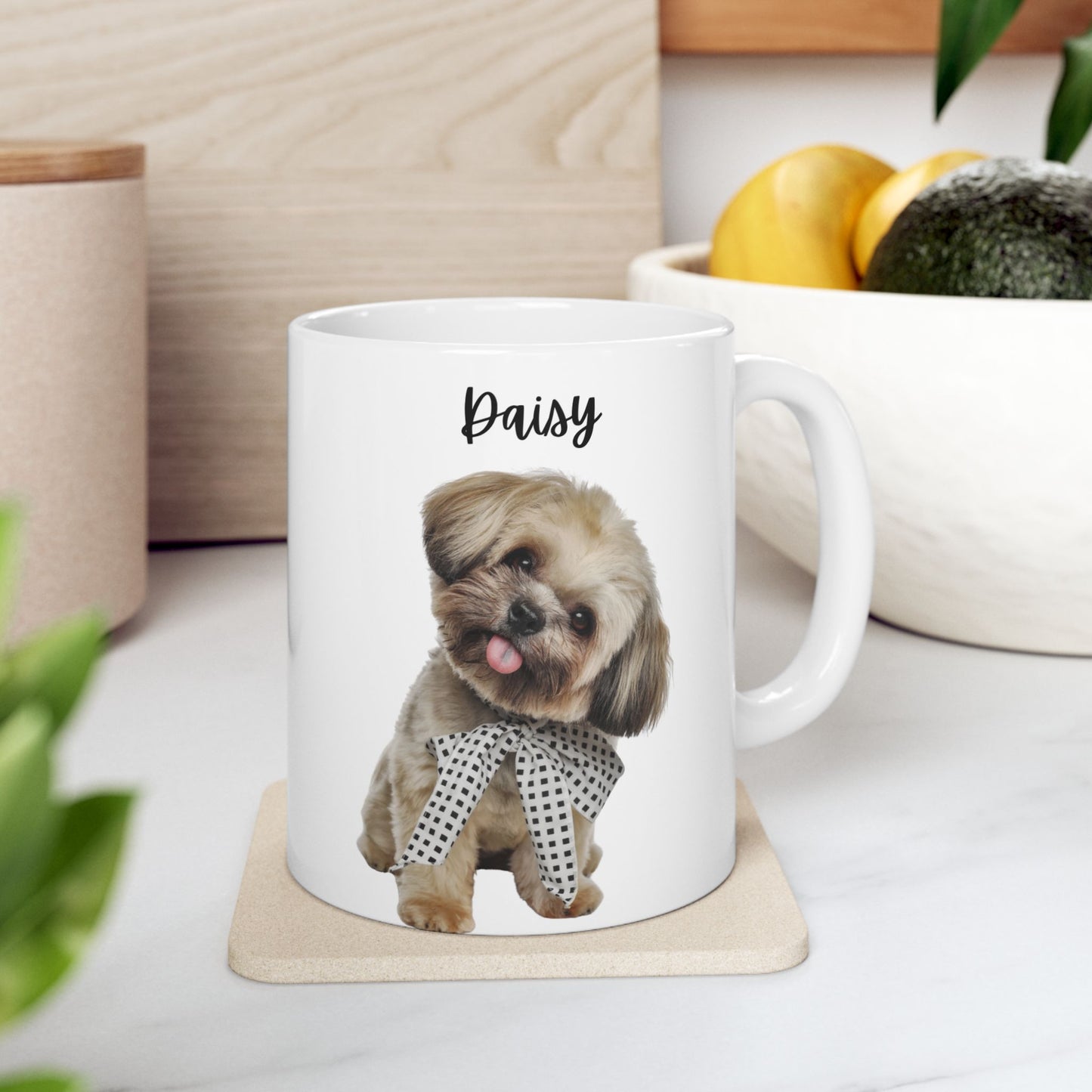 Personalised Dog Ceramic Mug - Perfect for Dog Lovers, Gift for Pet Owners - 14179