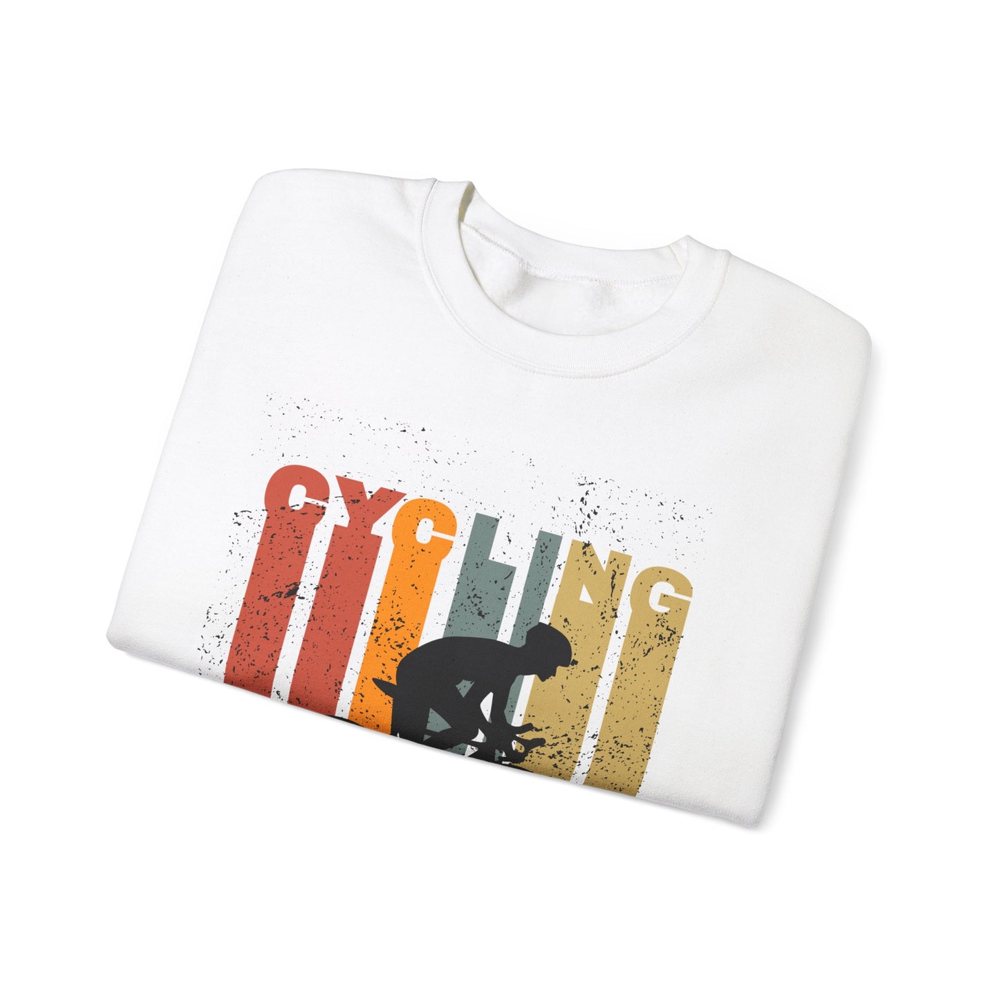 Cycling - Unisex Heavy Blend™ Crewneck Sweatshirt - 10679