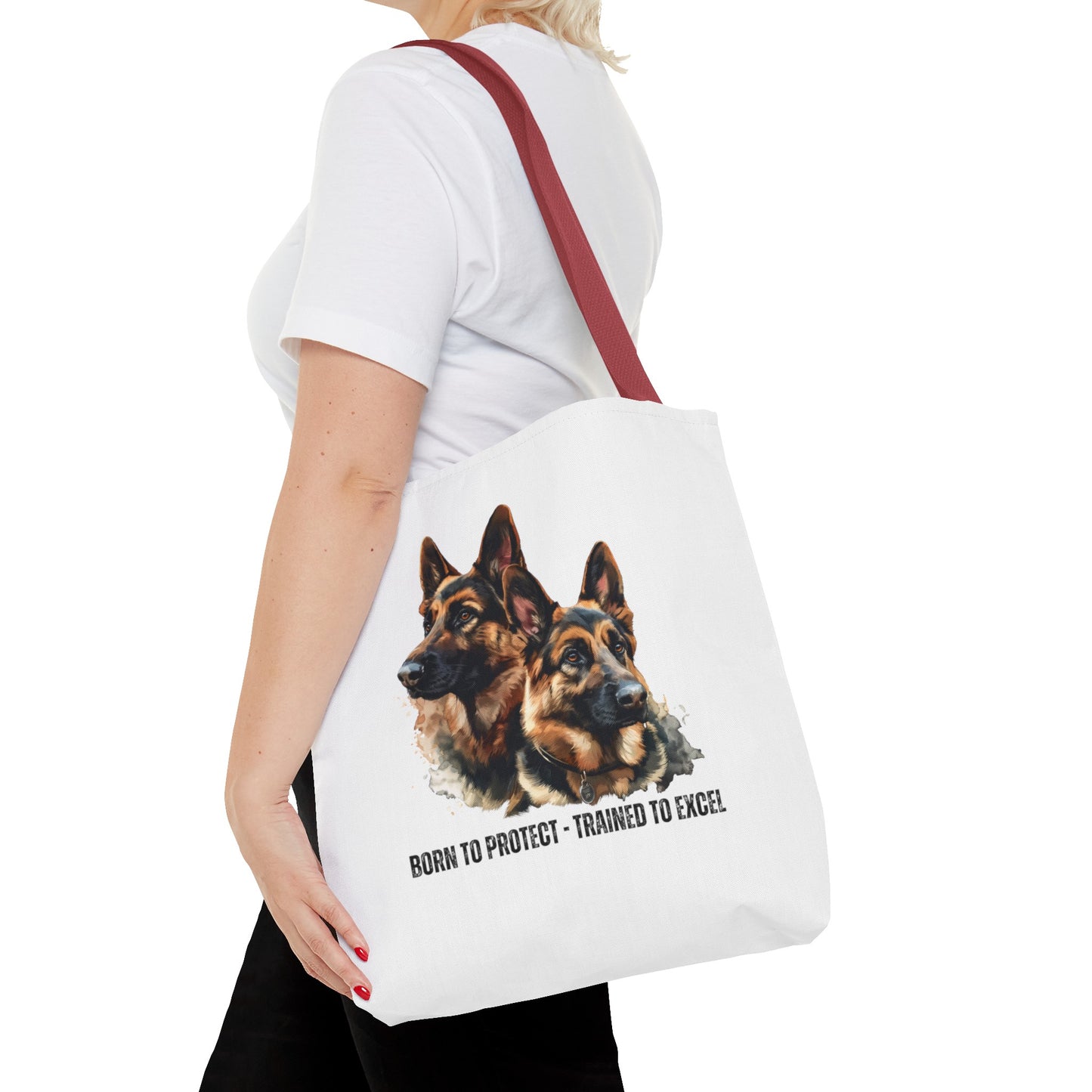 German Shepherds: Born to Protect - Tote Bag