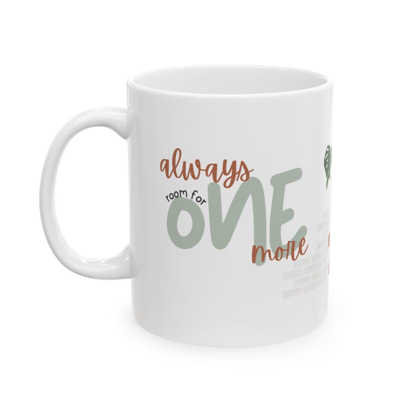 Always Room for One More Dog-Themed Ceramic Mug - Perfect for Pet Lovers, Home Decor, Gift for Dog Owners, Coffee Lover's Collection - 14163
