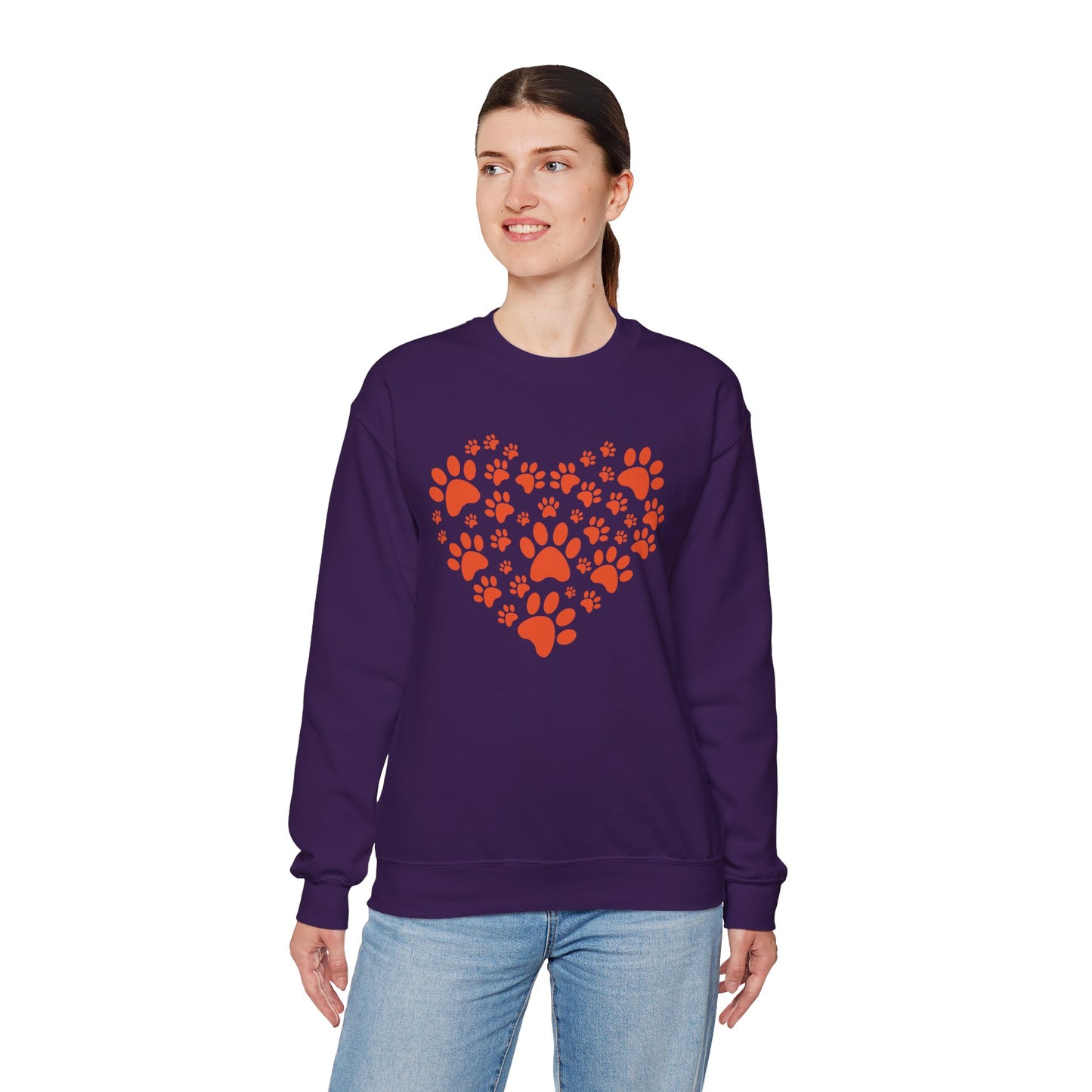 Little Paws, Big Love - Unisex Heavy Blend™ Crewneck Sweatshirt