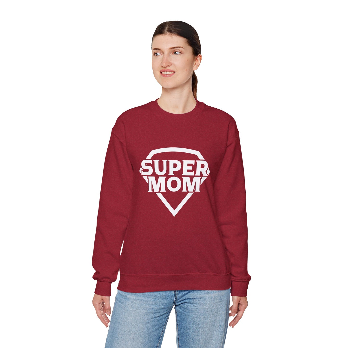 Super Mom - Unisex Heavy Blend™ Crewneck Sweatshirt -11662