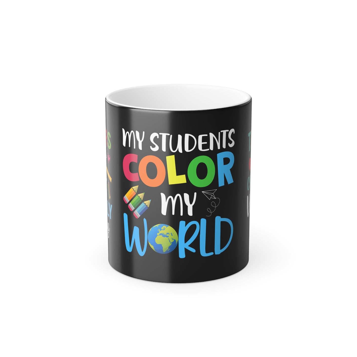 My Students Color My World - Color Morphing Mug, 11oz