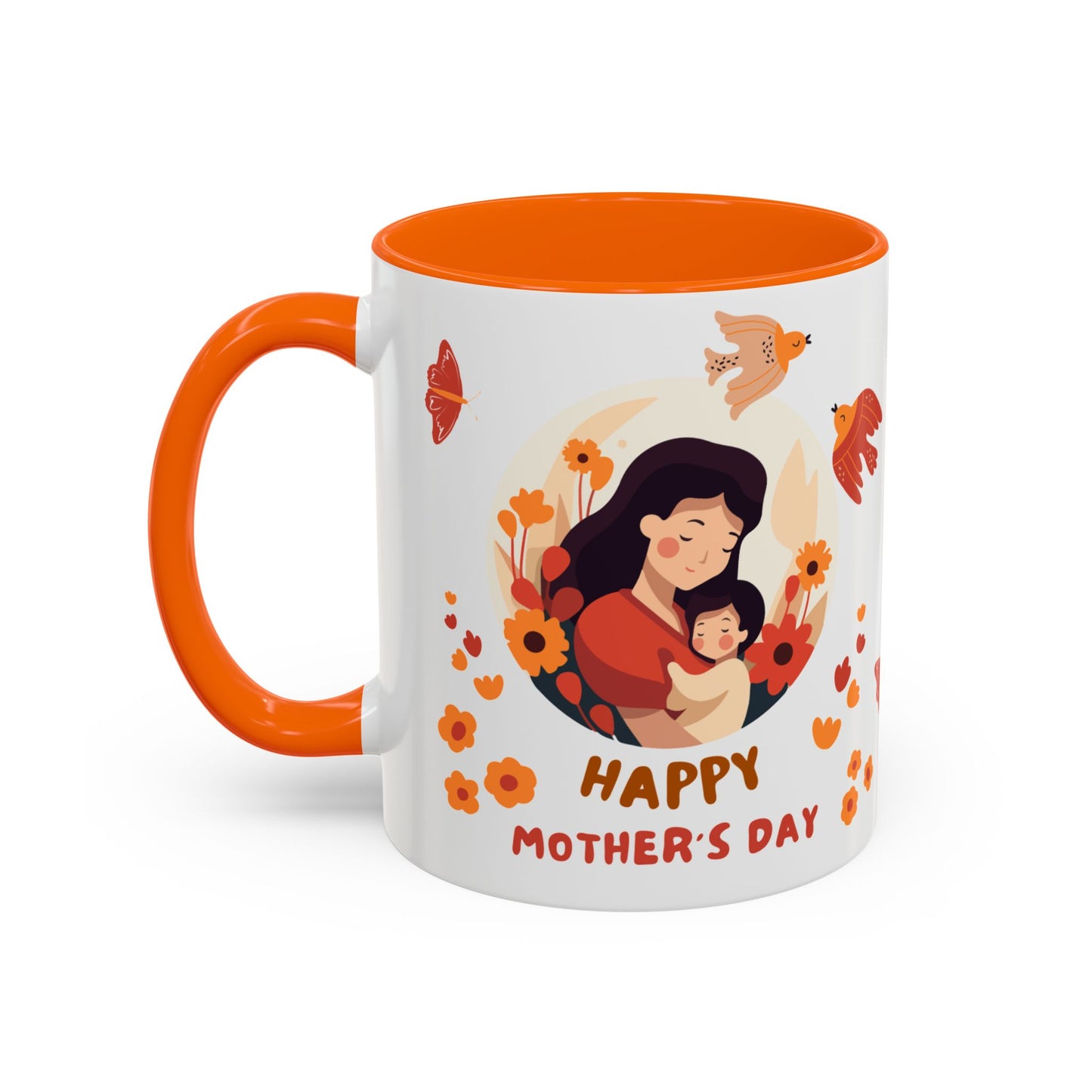 Happy Mother's Day - Accent Coffee Mug (11, 15oz) - 10885