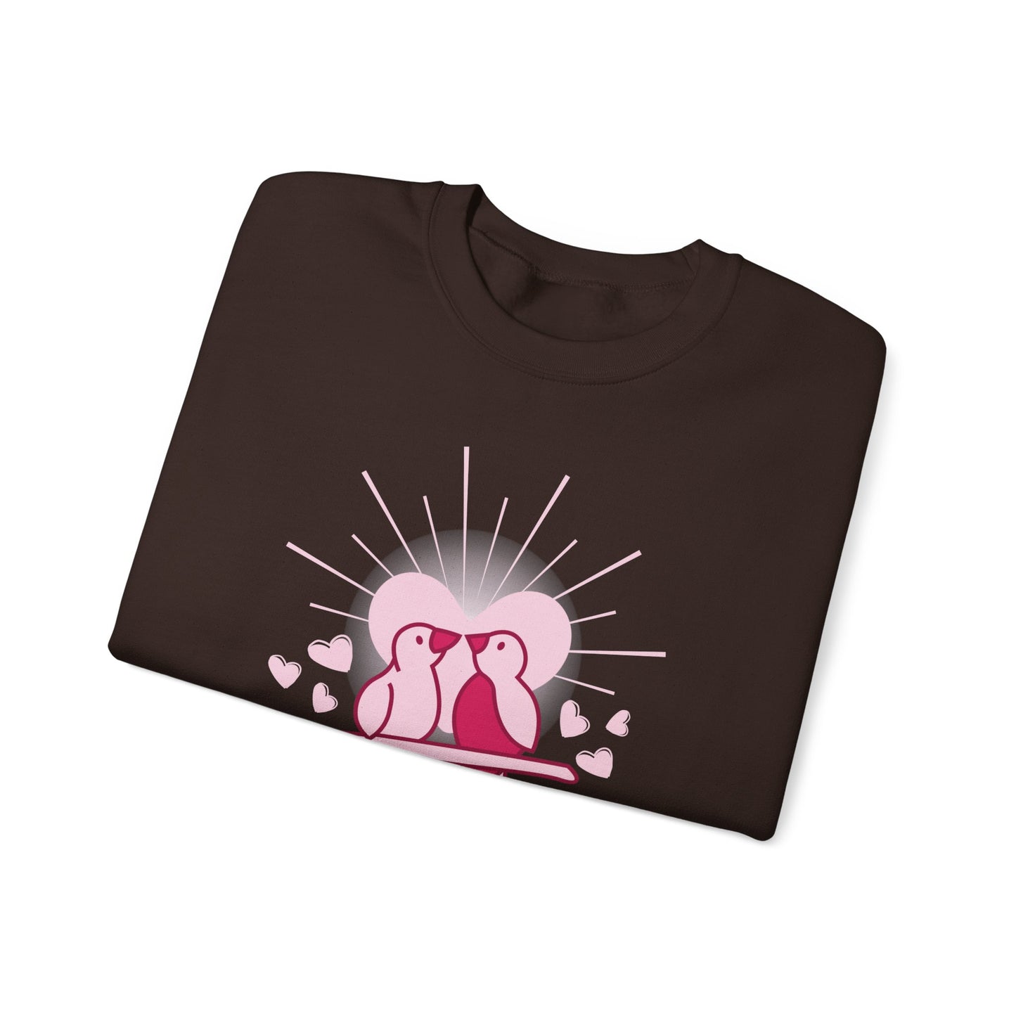 Birds In Love - Unisex Heavy Blend™ Crewneck Sweatshirt - 11555