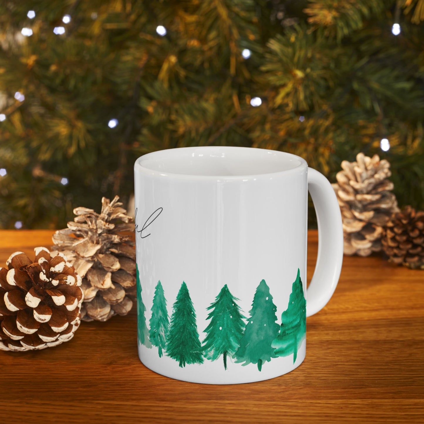 Trees, Joyful - Ceramic Mug, (11oz, 15oz) - 10910