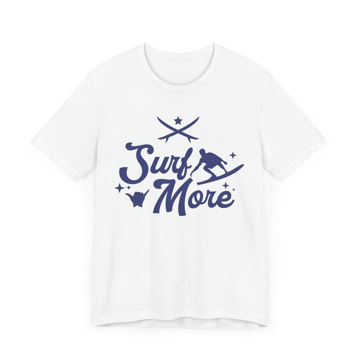 Surf More - Unisex Jersey Short Sleeve Tee - 13135