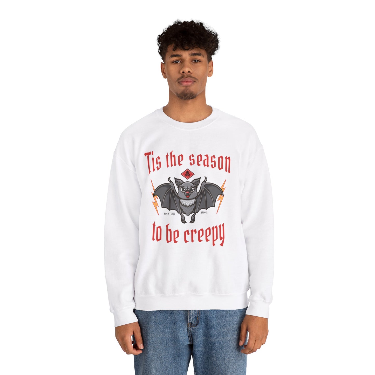 This, the Season to Be Creepy - Unisex Heavy Blend™ Crewneck Sweatshirt