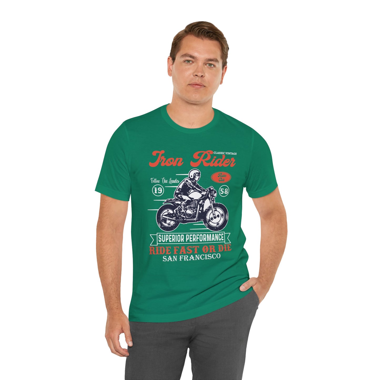 Iron Rider, Superior Performance - Unisex Jersey Short Sleeve Tee - 13209