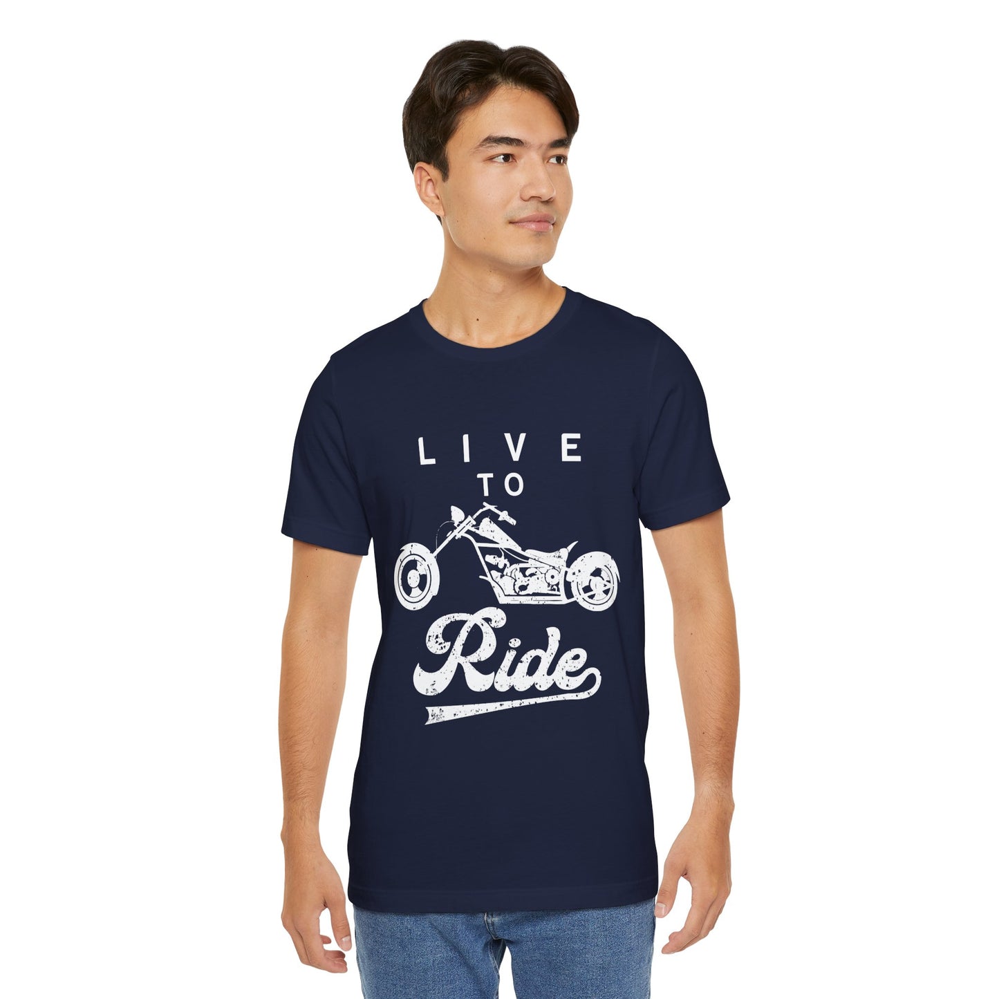 Live To Ride - Unisex Jersey Short Sleeve Tee - 13210