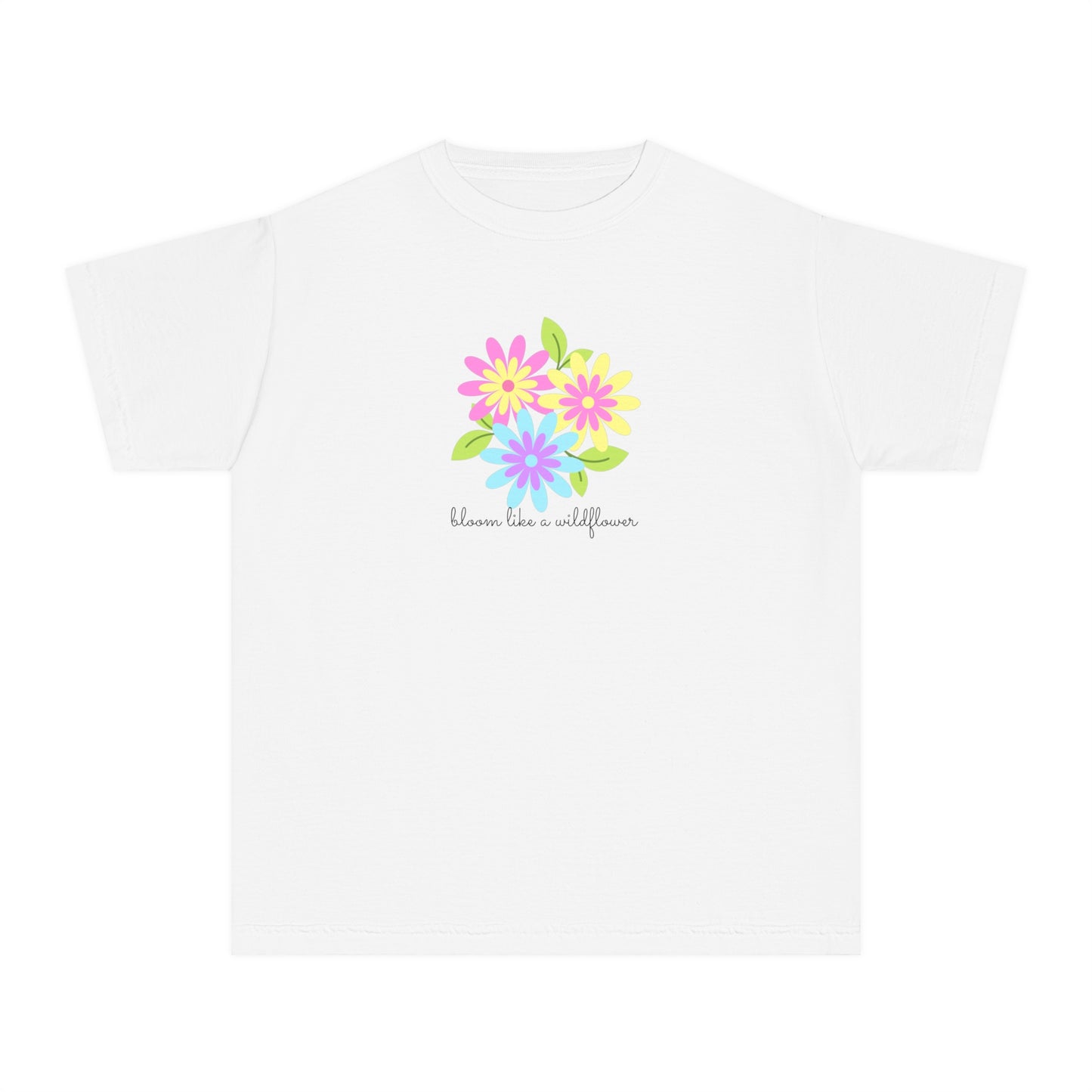 Bright Flower Youth Midweight Tee