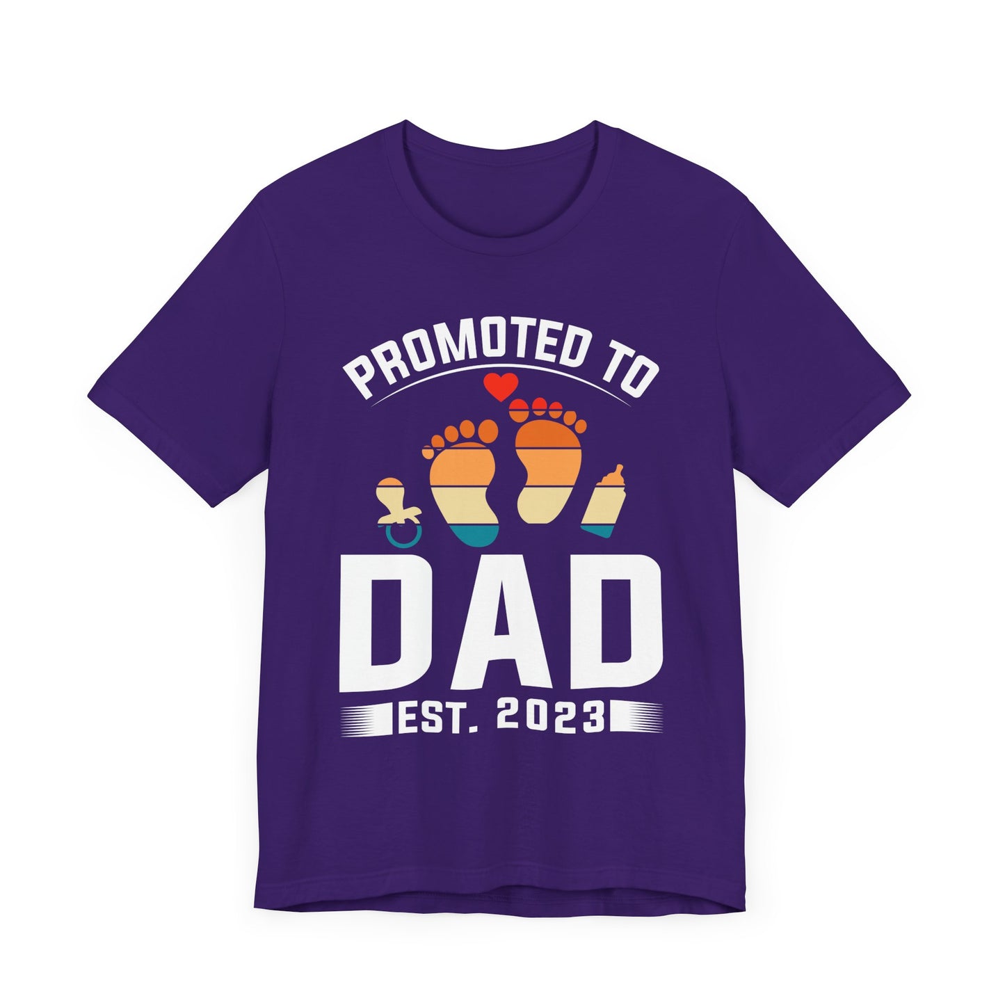 Promoted To Dad - Unisex Jersey Short Sleeve Tee - 13741