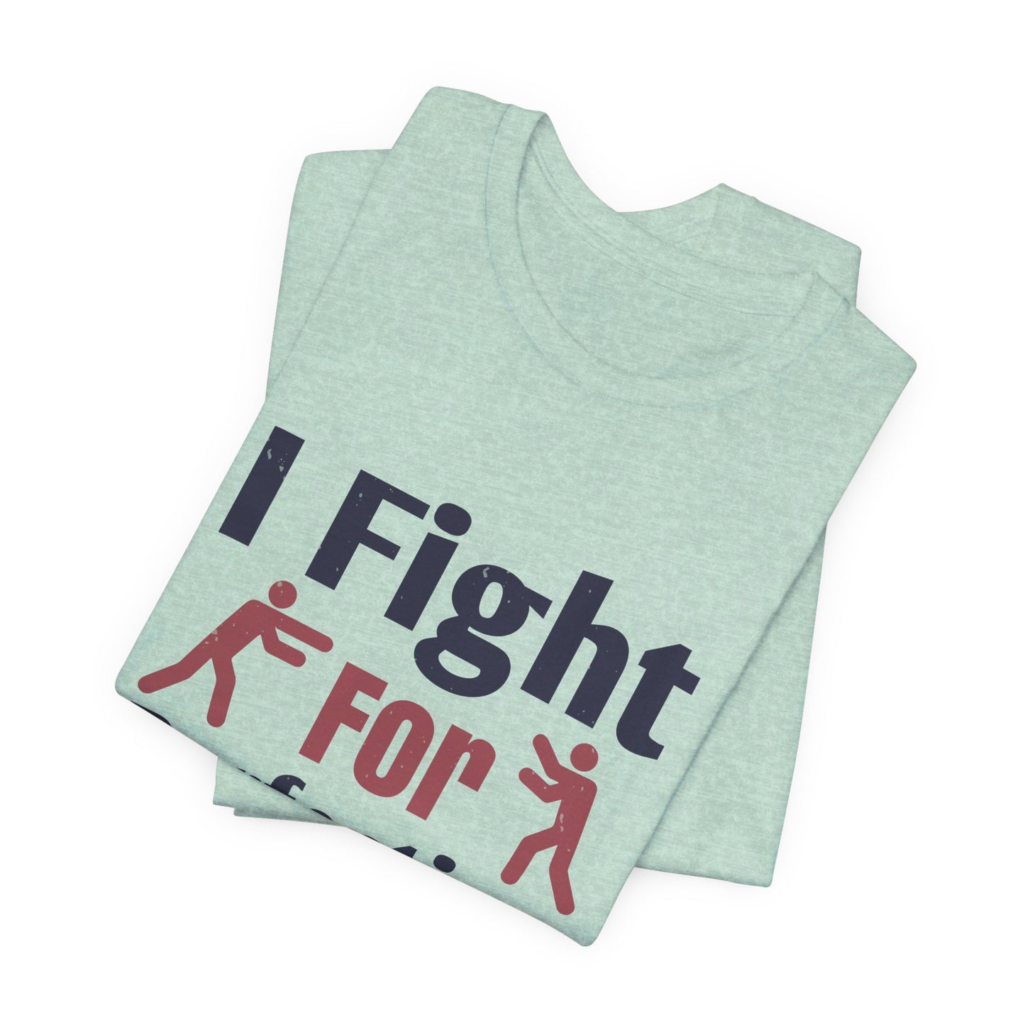 Boxing: I Fight for Perfection - Unisex Jersey Short Sleeve Tee