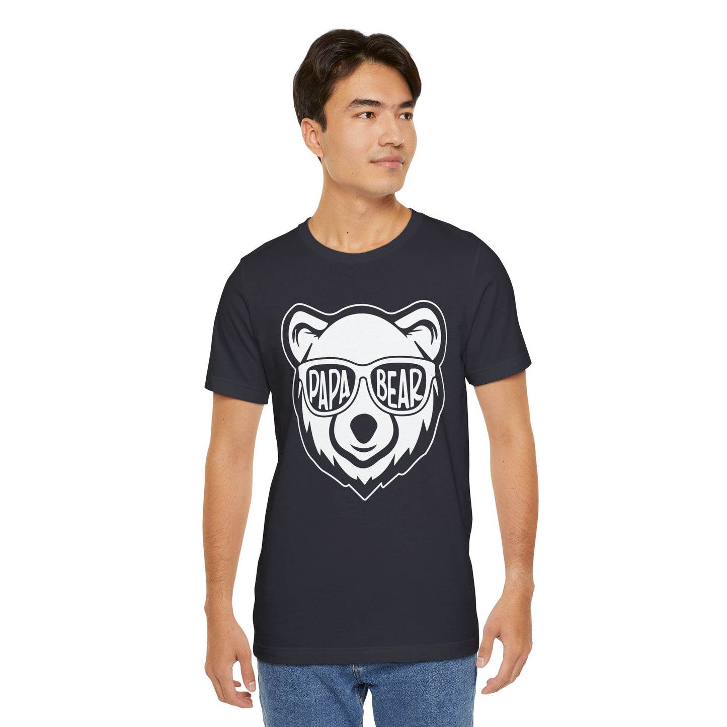 Papa Bear - Unisex Jersey Short Sleeve Tee