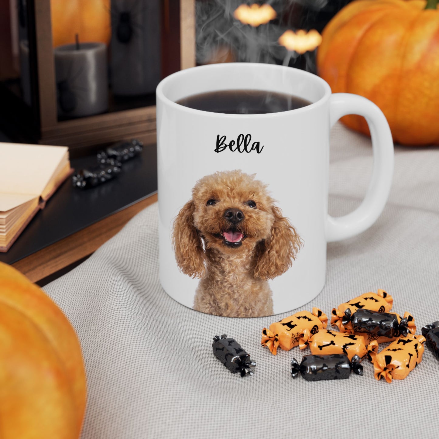 Personalised Ceramic Mug | Pet Lover Gift, Dog Coffee Cup - 14177