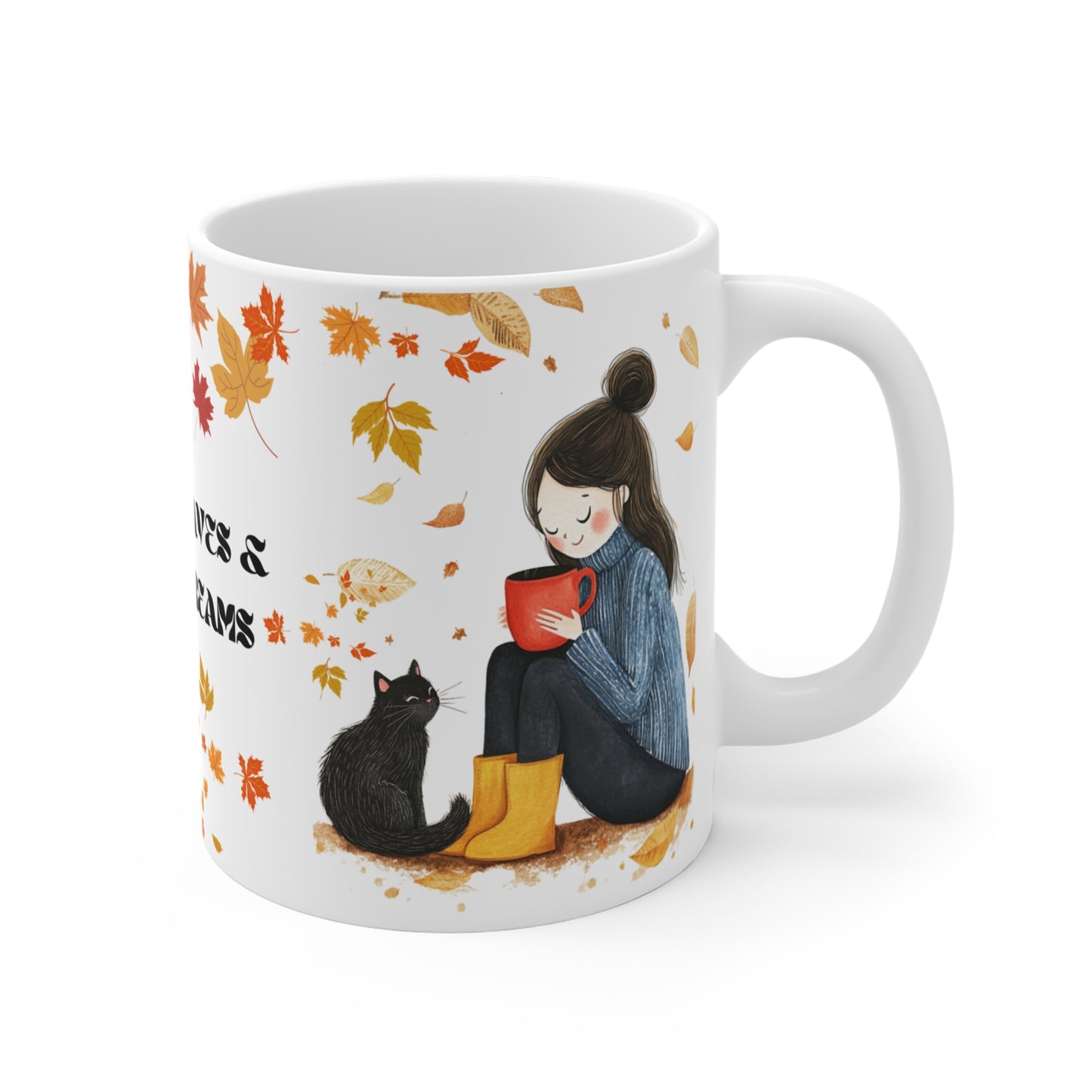 Autumn Leaves & Coffee Dreams - Mug 11oz - 12695