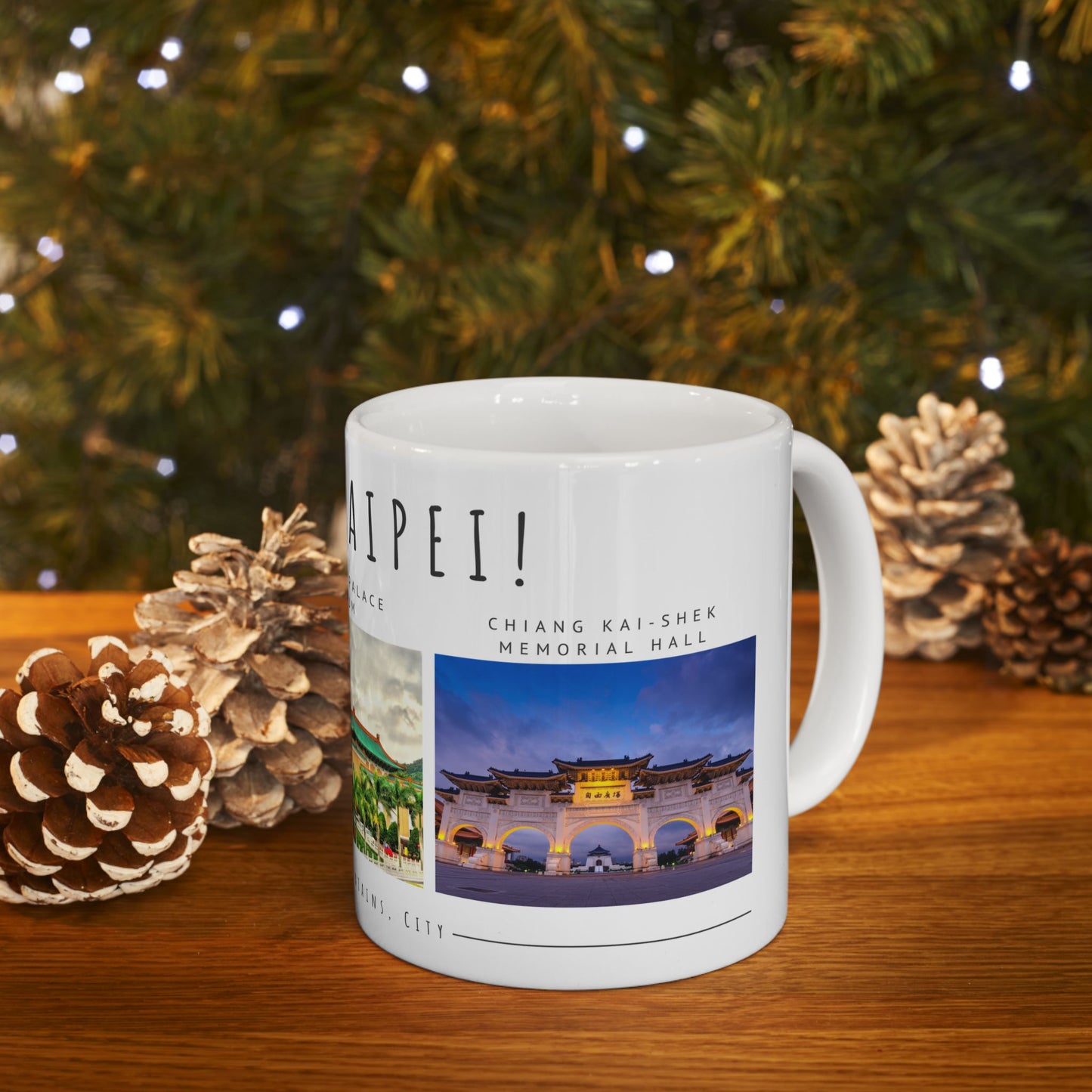 Hello, Taipei! Ceramic Travel Mug - 11oz & 15oz - 12179