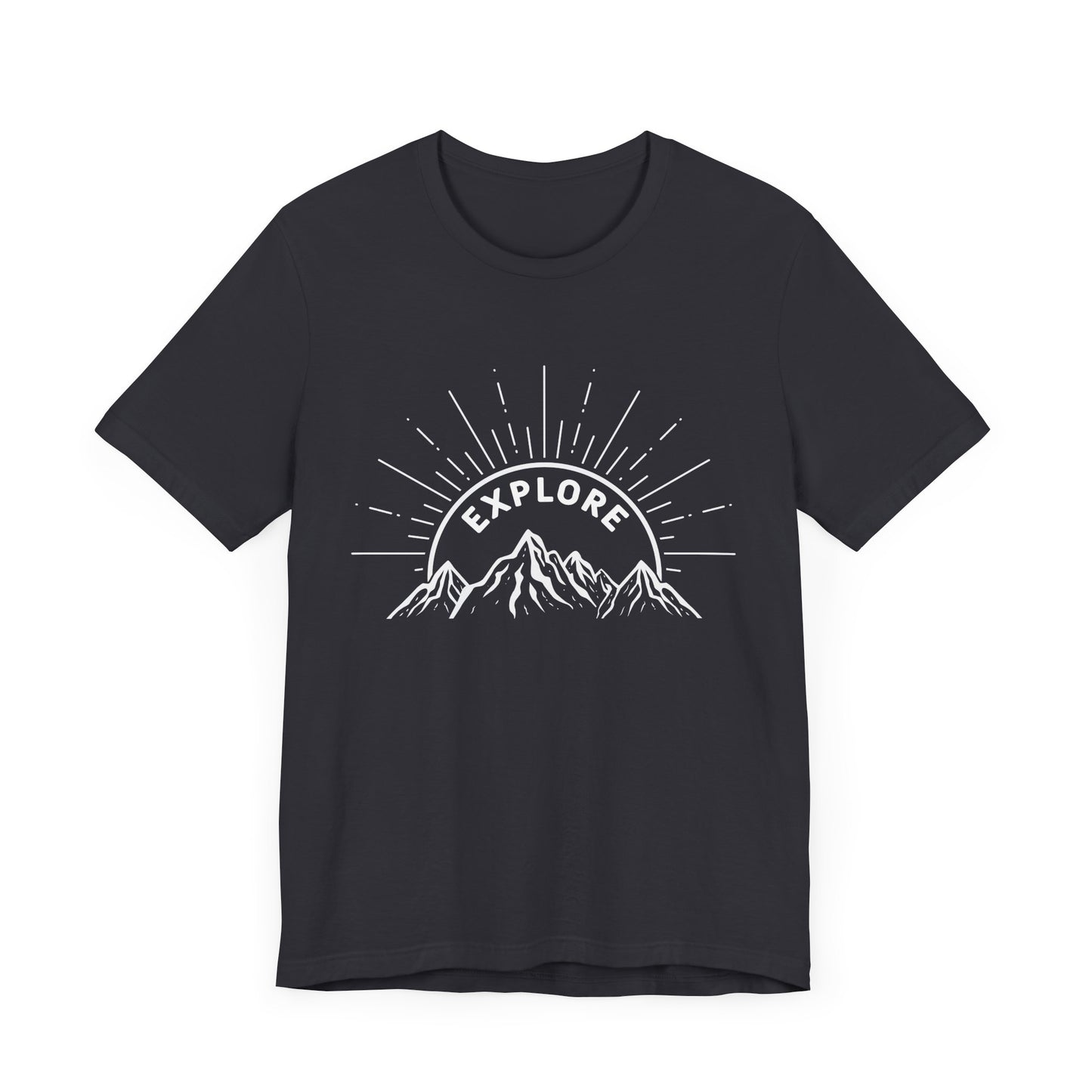 Camping: Explore - Unisex Jersey Short Sleeve Tee - 12640
