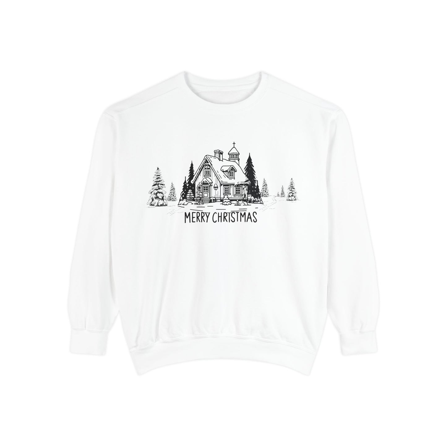 Christmas Day - Unisex Garment-Dyed Sweatshirt - 10137