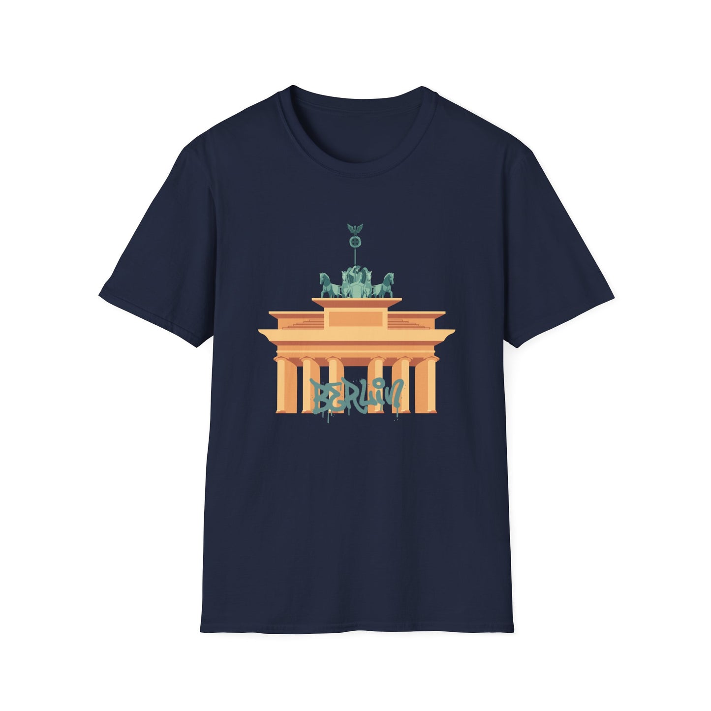 Berlin Unisex Softstyle T-Shirt - 12084