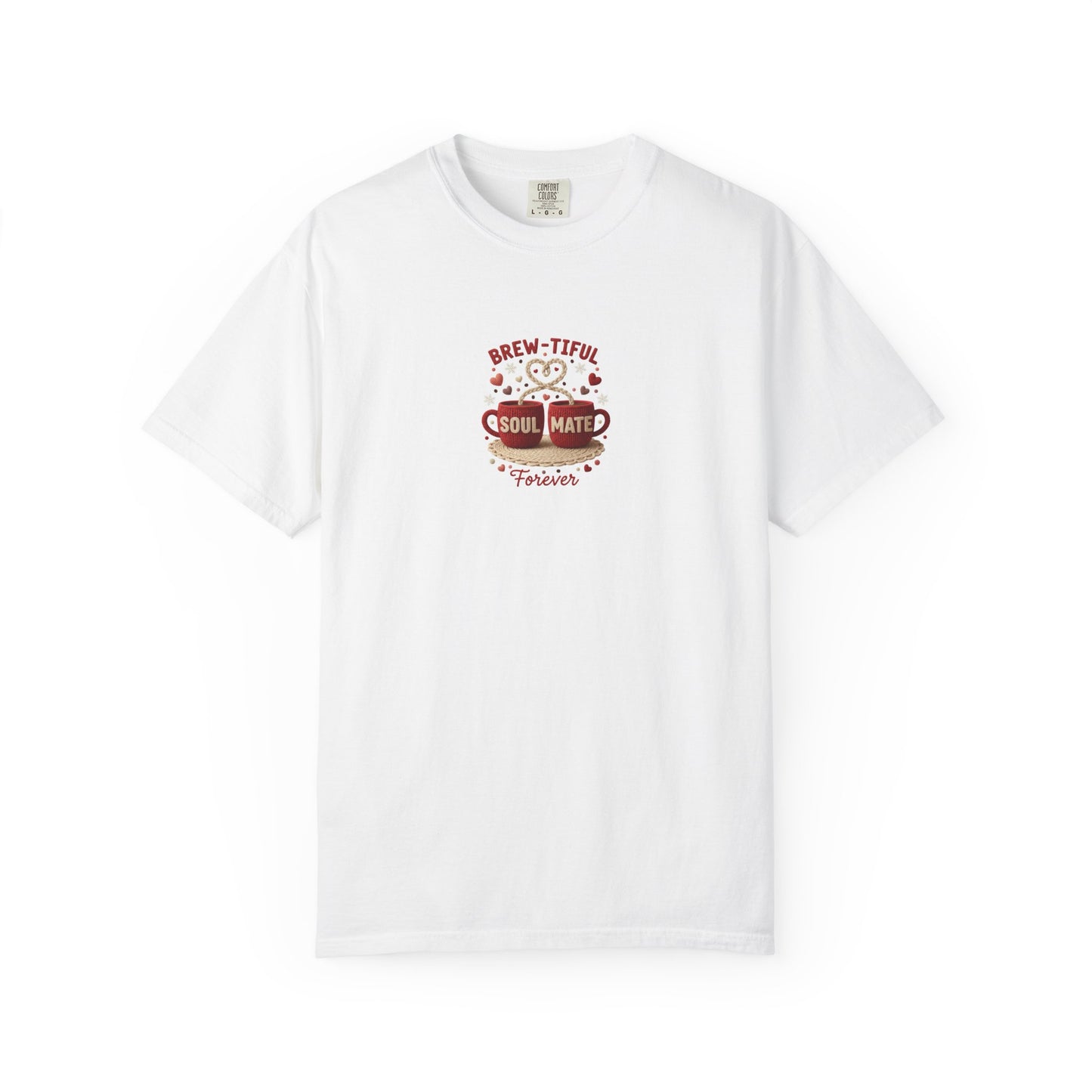 Brew-tiful Soul Mate Coffee Graphic T-Shirt - 14747