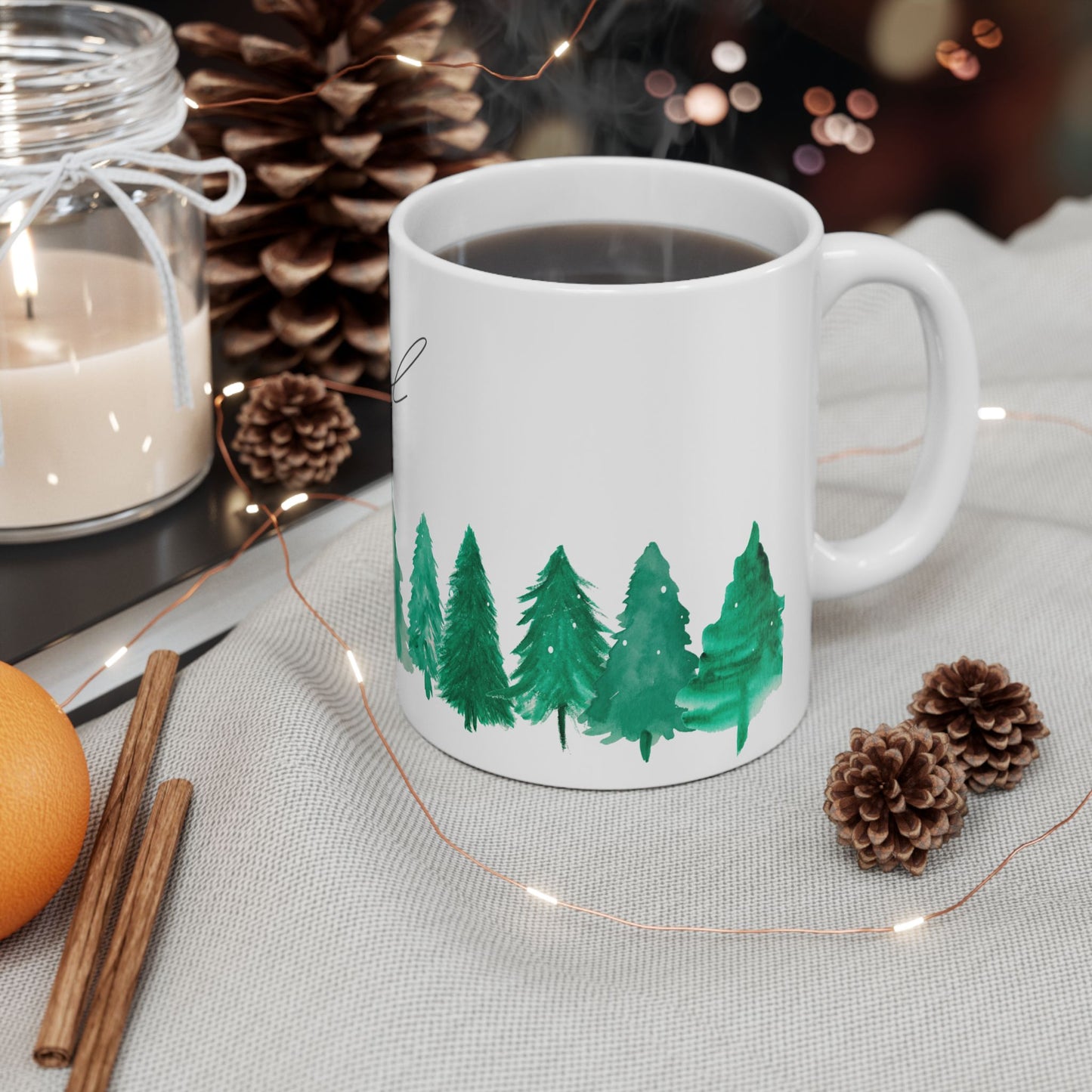 Trees, Joyful - Ceramic Mug, (11oz, 15oz) - 10910