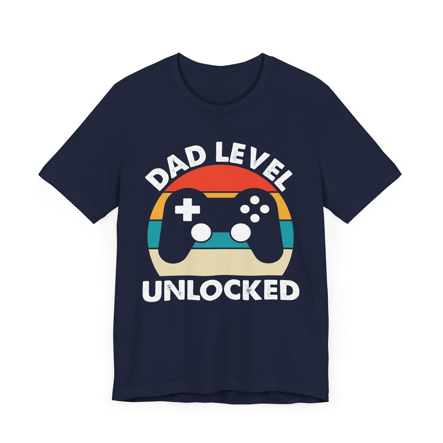Dad Level Unlocked - Unisex Jersey Short Sleeve Tee - 13699