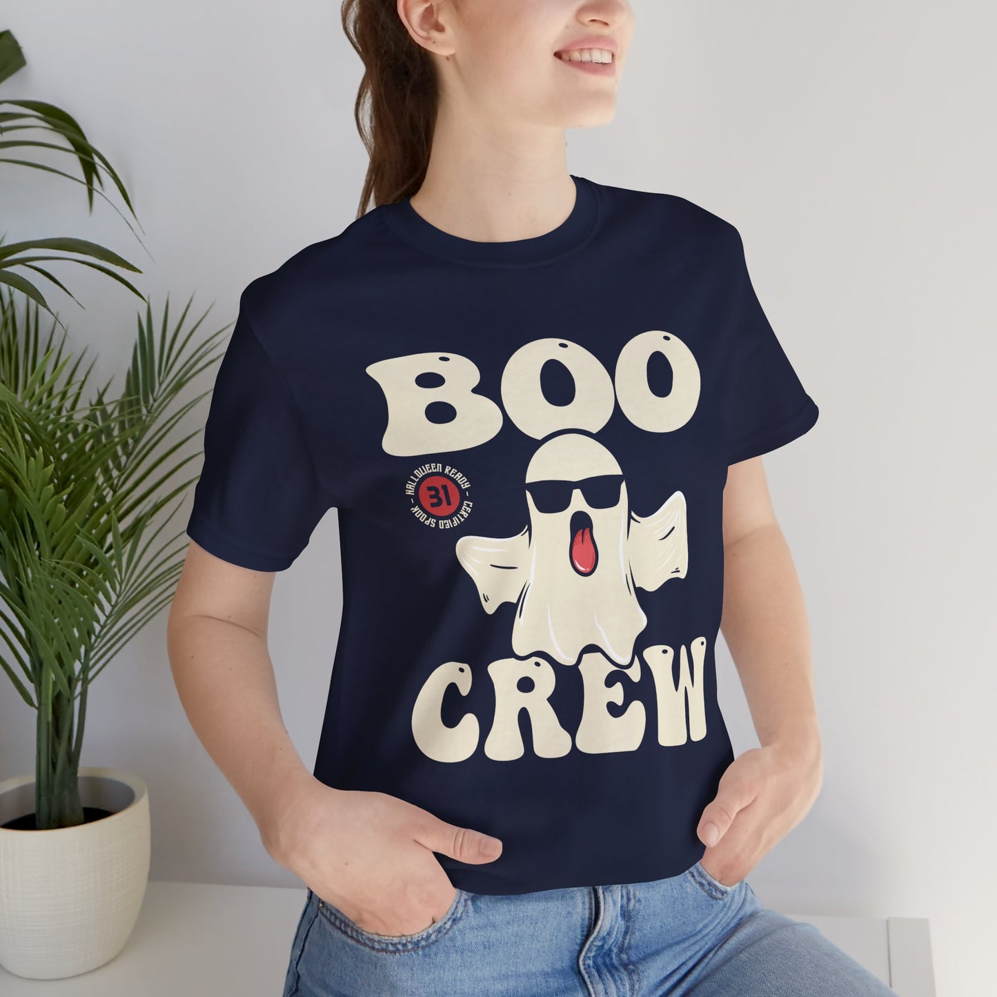 Halloween: Boo Crew - Unisex Jersey Short Sleeve Tee - 12926