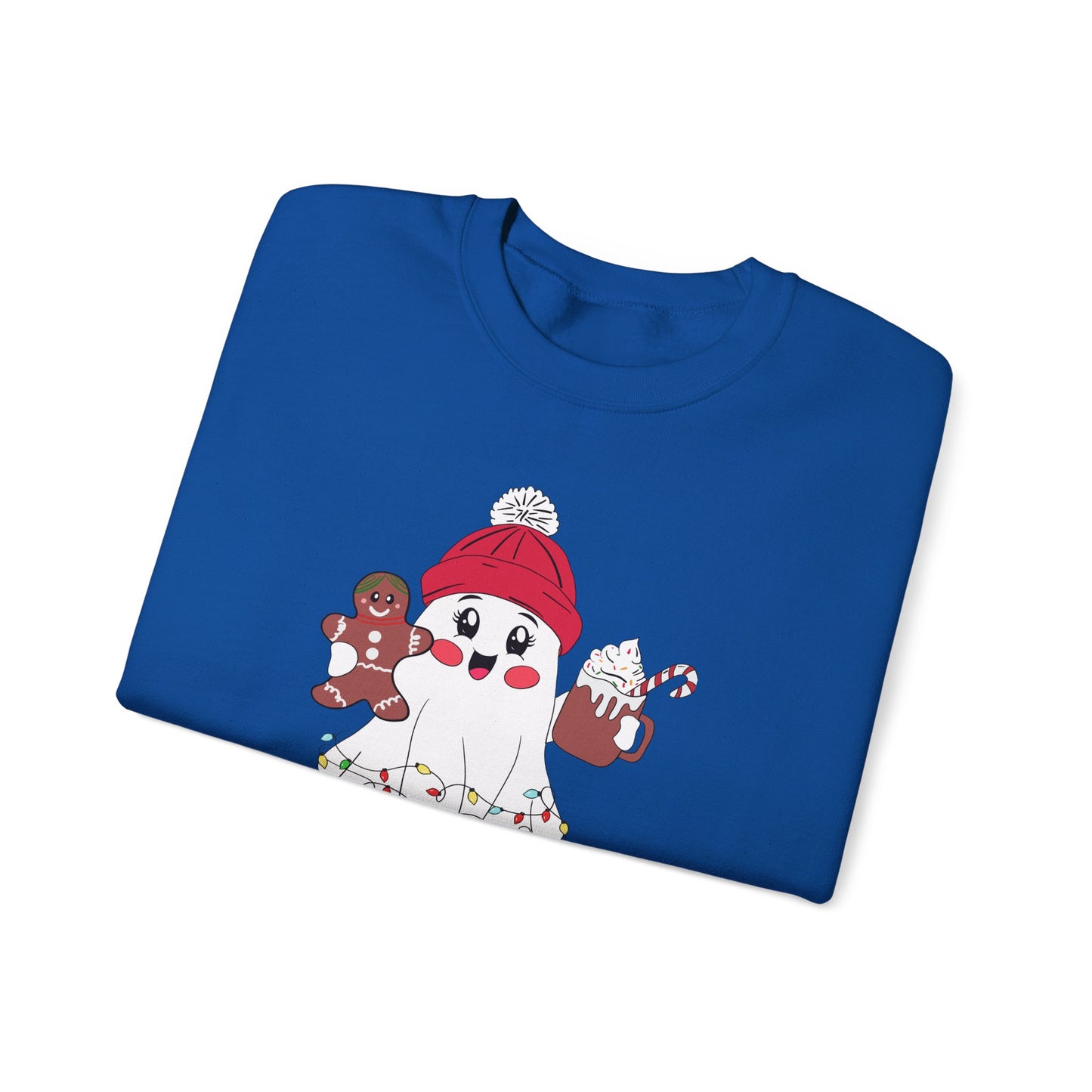 Christmas Ghost - Unisex Heavy Blend™ Crewneck Sweatshirt - 10394
