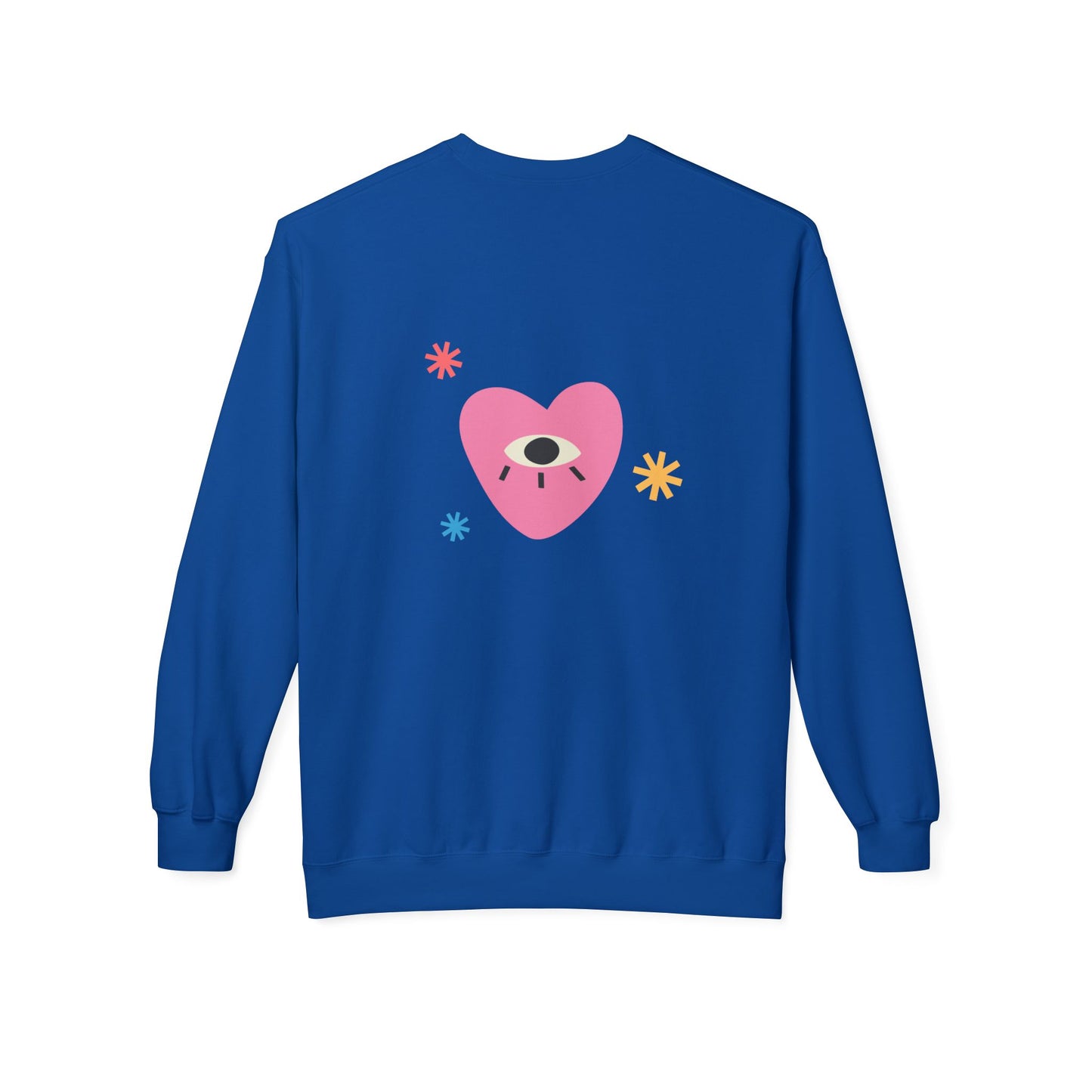 Love - Unisex Midweight Softstyle Fleece Crewneck Sweatshirt - 11624