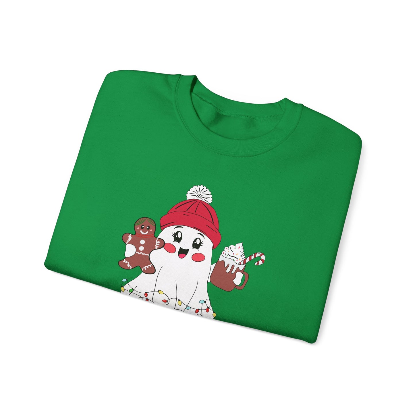 Christmas Ghost - Unisex Heavy Blend™ Crewneck Sweatshirt - 10394