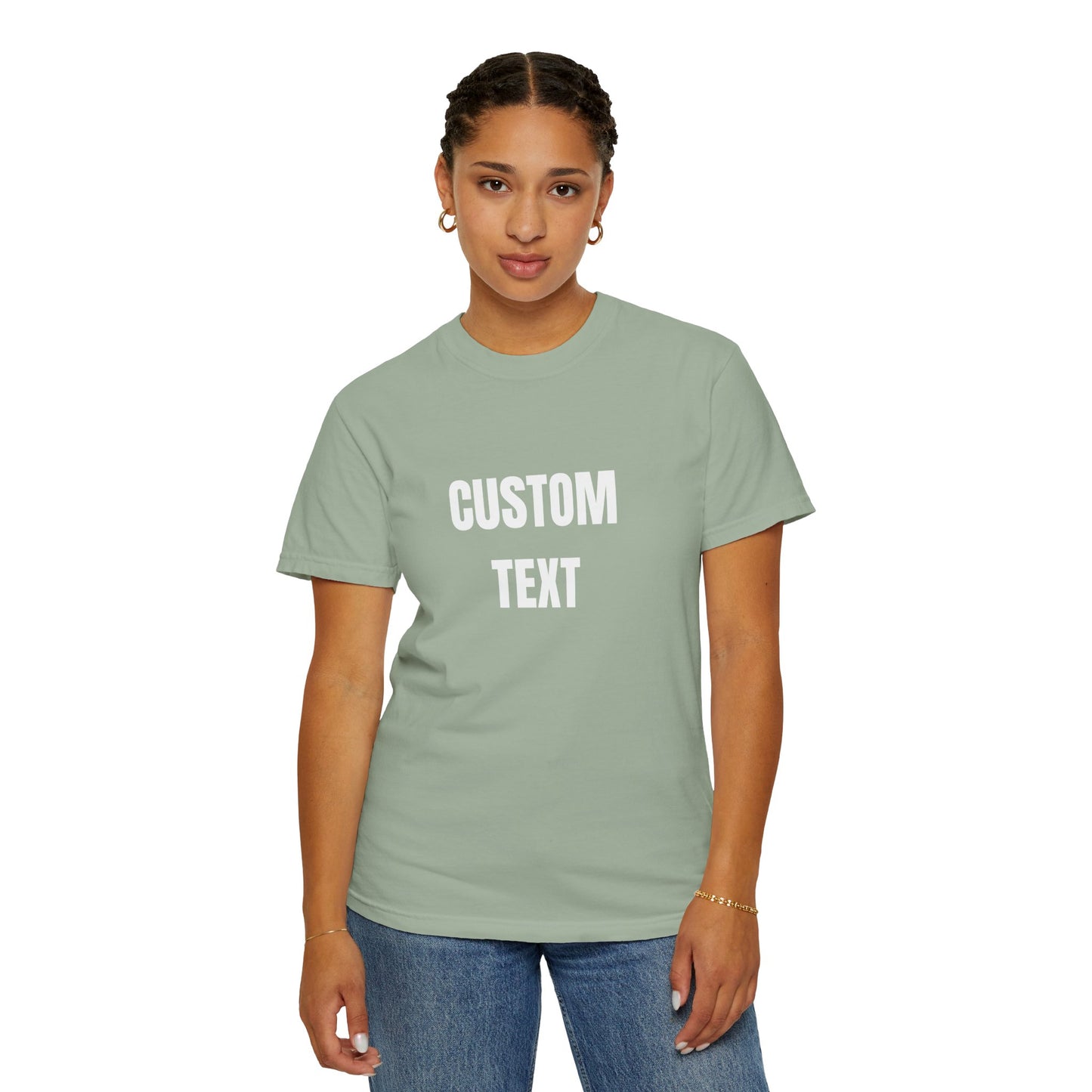Custom Novelty T-Shirt – Unisex Garment-Dyed Cotton Tee - 14681