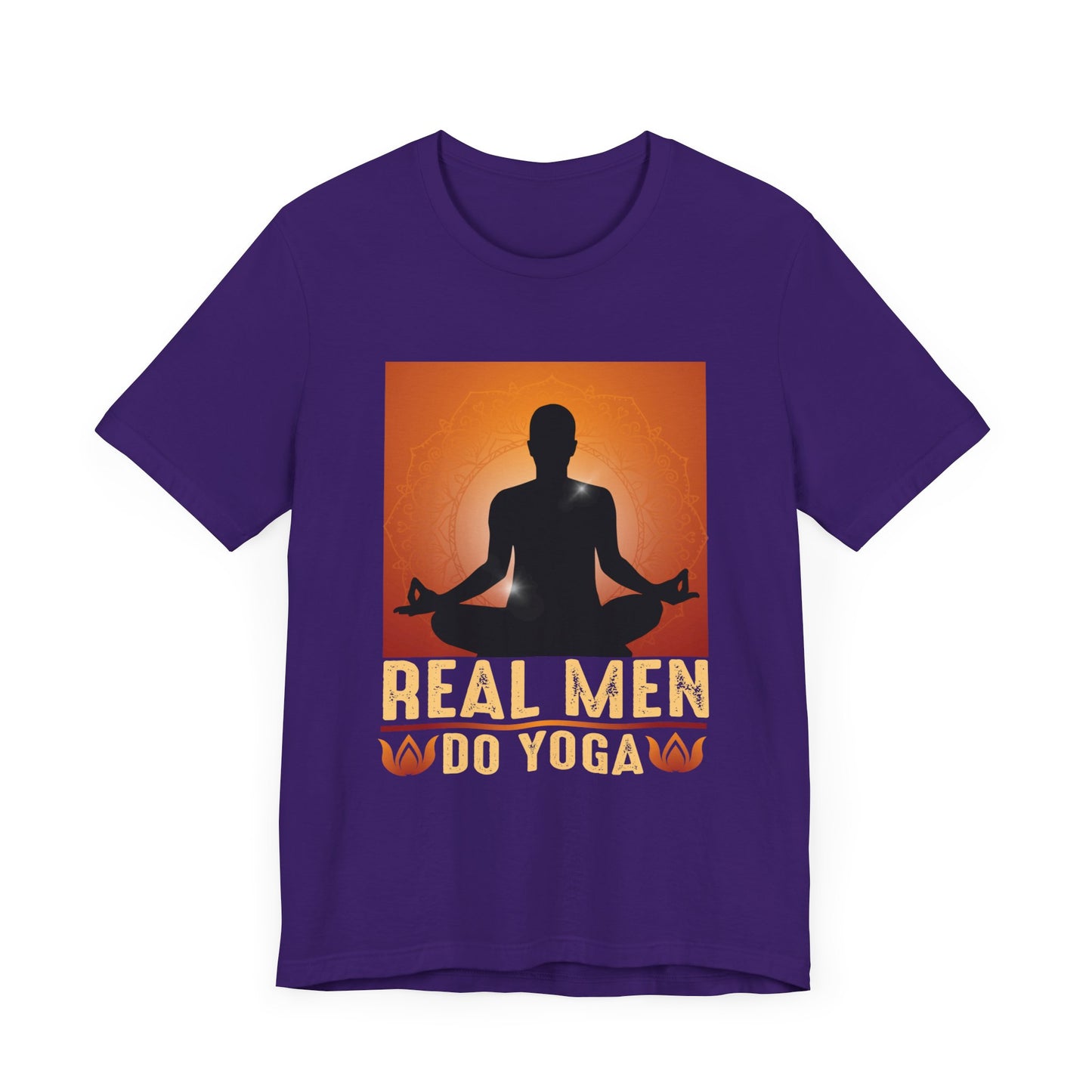 Real Men Do Yoga - Unisex Jersey Short Sleeve Tee