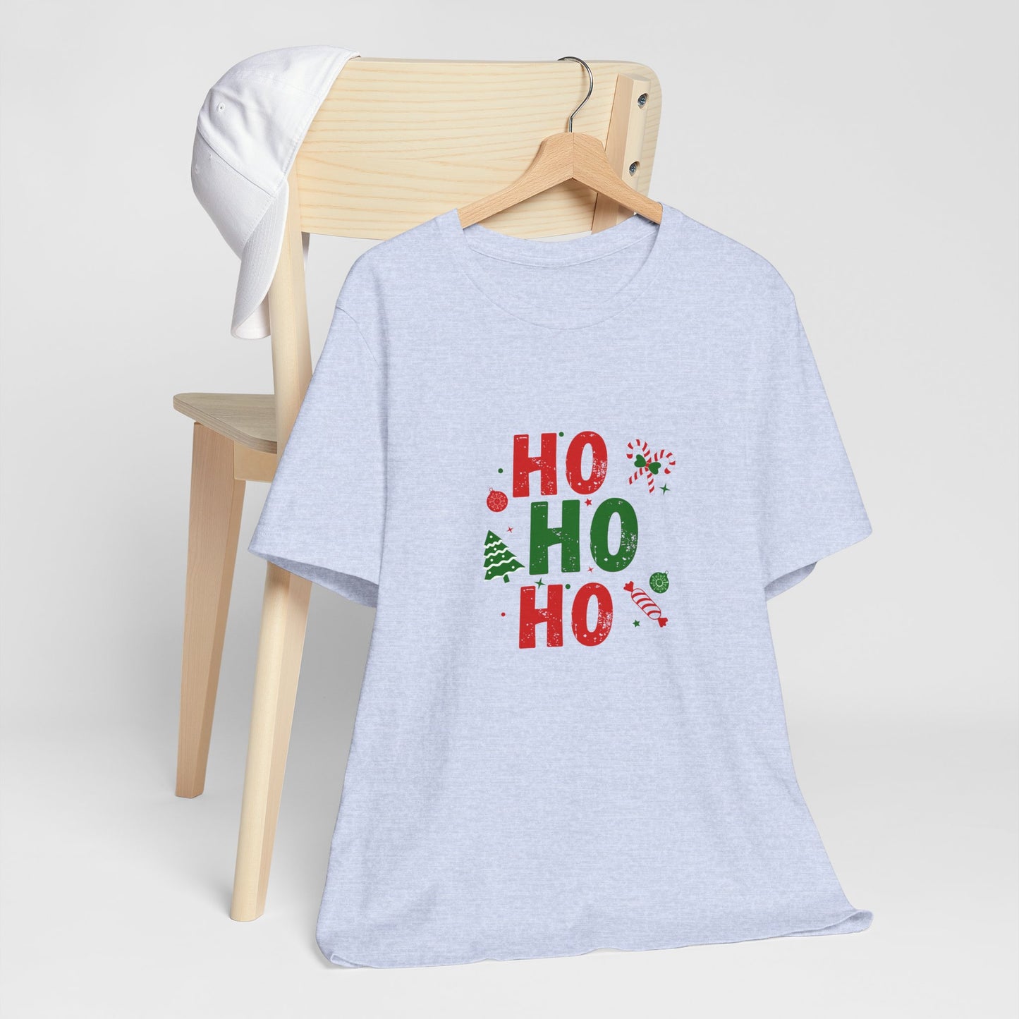 Ho Ho Ho - Unisex Jersey Short Sleeve Tee - 10534