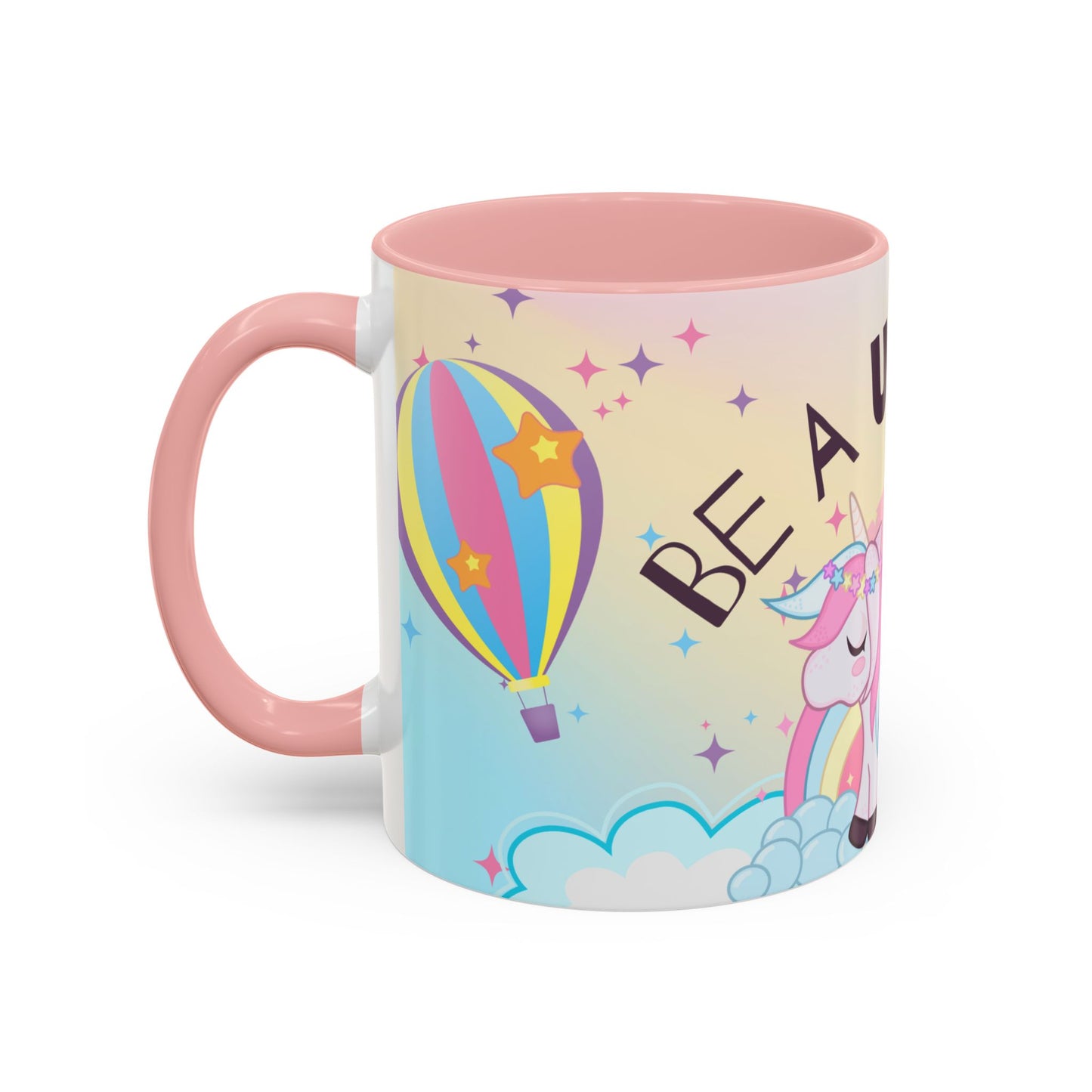 Be A Unicorn - Accent Coffee Mug (11, 15oz) - 11007