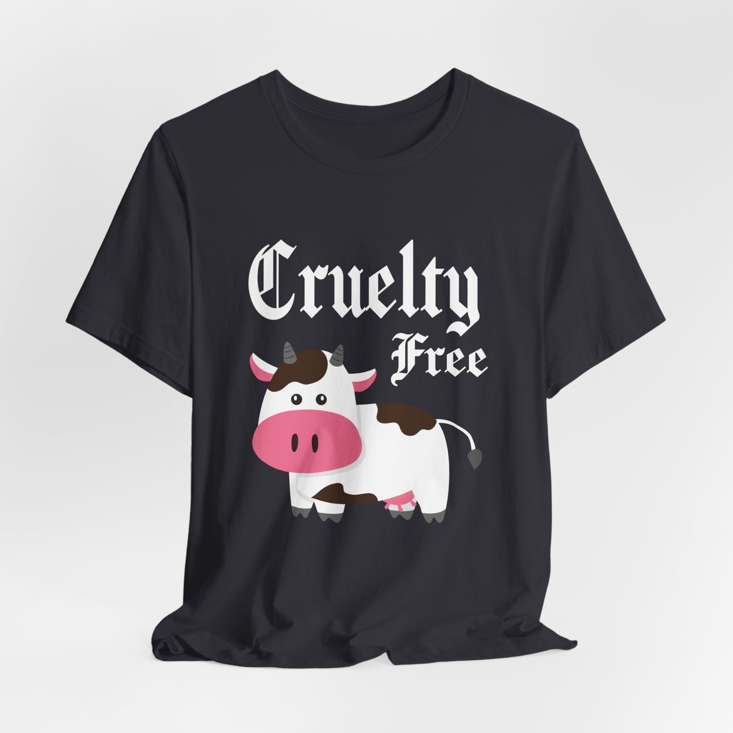 Vegan: Cruelty Free - Unisex Jersey Short Sleeve Tee