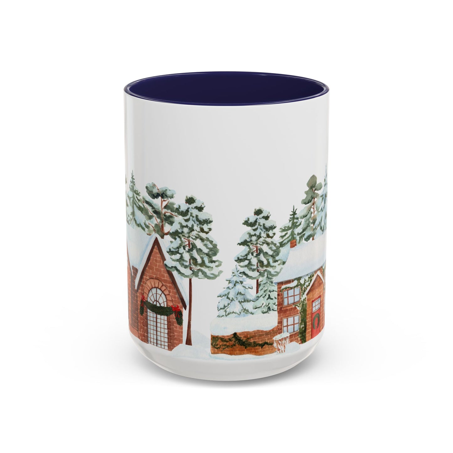 Christmas Houses - Accent Coffee Mug (11, 15oz) - 10456