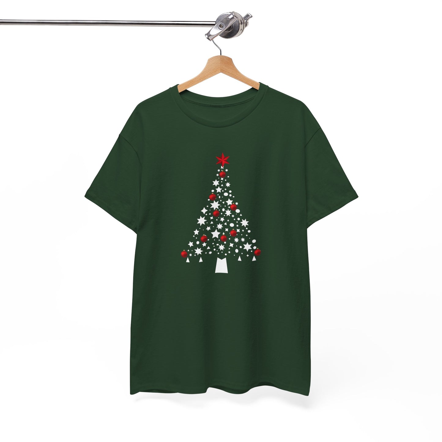 Christmas Tree - Unisex Heavy Cotton Tee