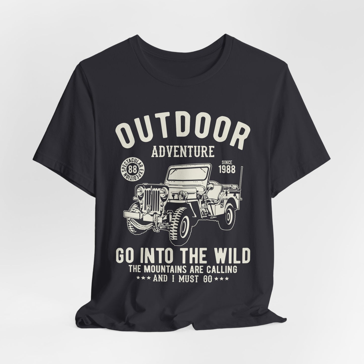 Outdoor Adventure - Unisex Jersey Short Sleeve Tee - 12899