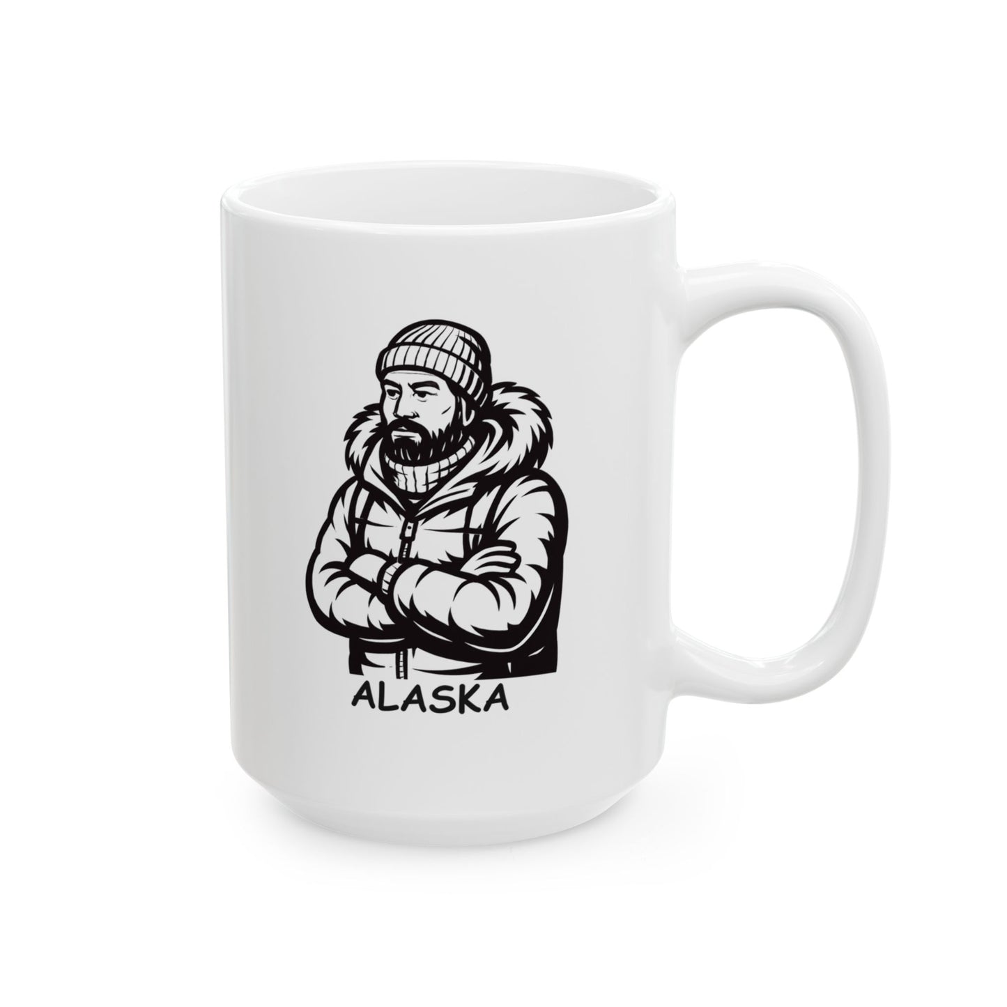"In Alaska, we don’t complain about the cold; we just add more layers." Ceramic Mug - 13029