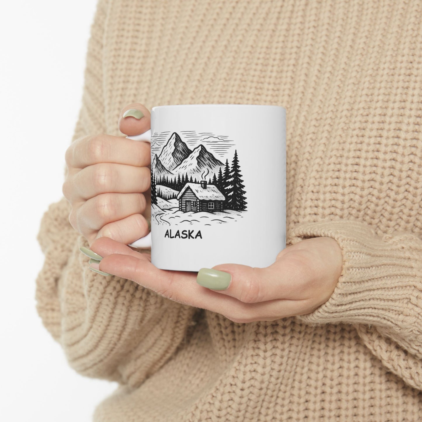 "Alaska: Where every other state is jealous of our snow." Ceramic Mug - 13051
