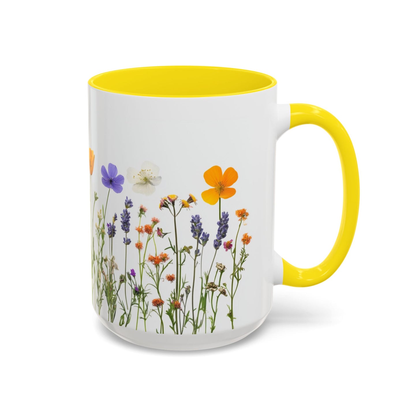 Wild Flowers - Accent Coffee Mug (11, 15oz) - 10401