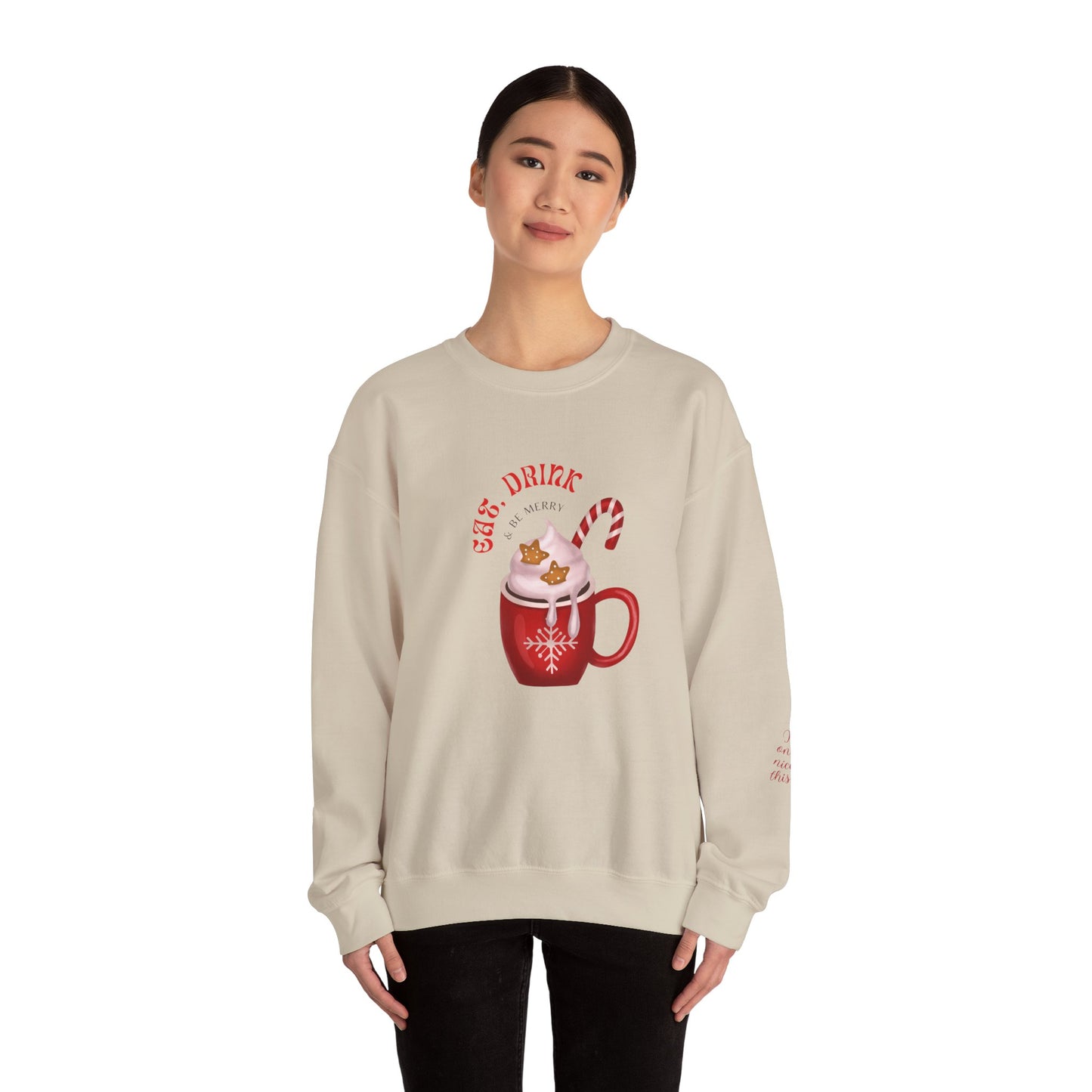 Eat Drink & Be Merry - Unisex Heavy Blend™ Crewneck Sweatshirt - 10509