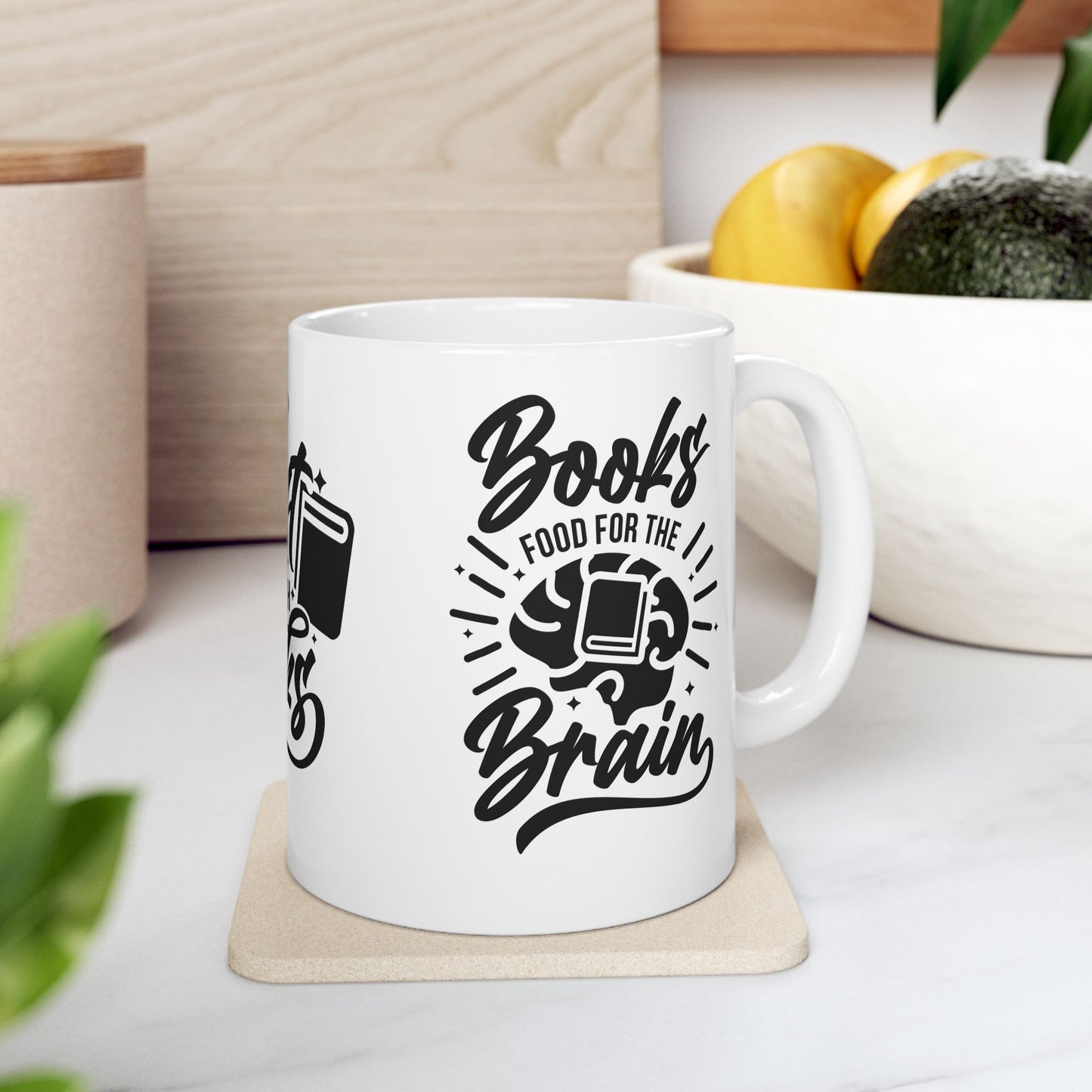 Blast Off With Books - Ceramic Mug, (11oz, 15oz) - 10688