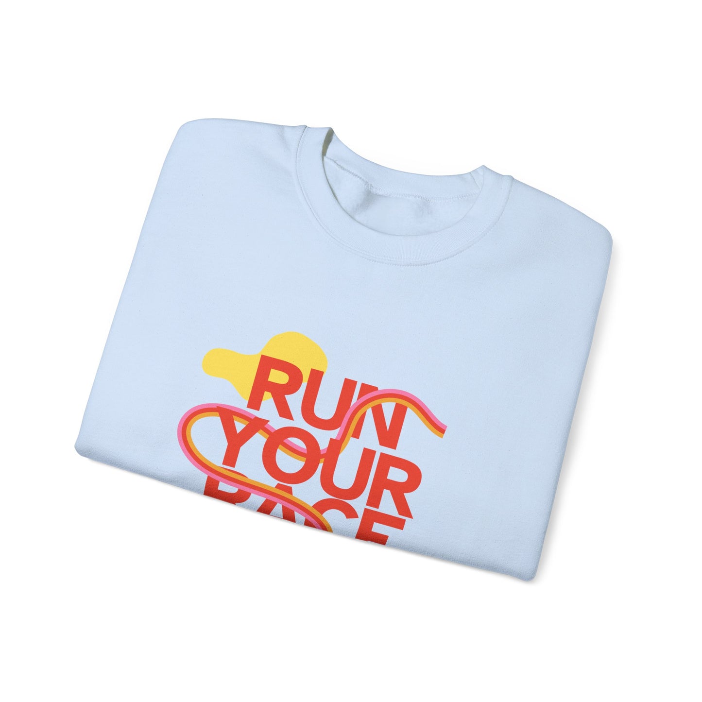 Run Your Race - Unisex Heavy Blend™ Crewneck Sweatshirt